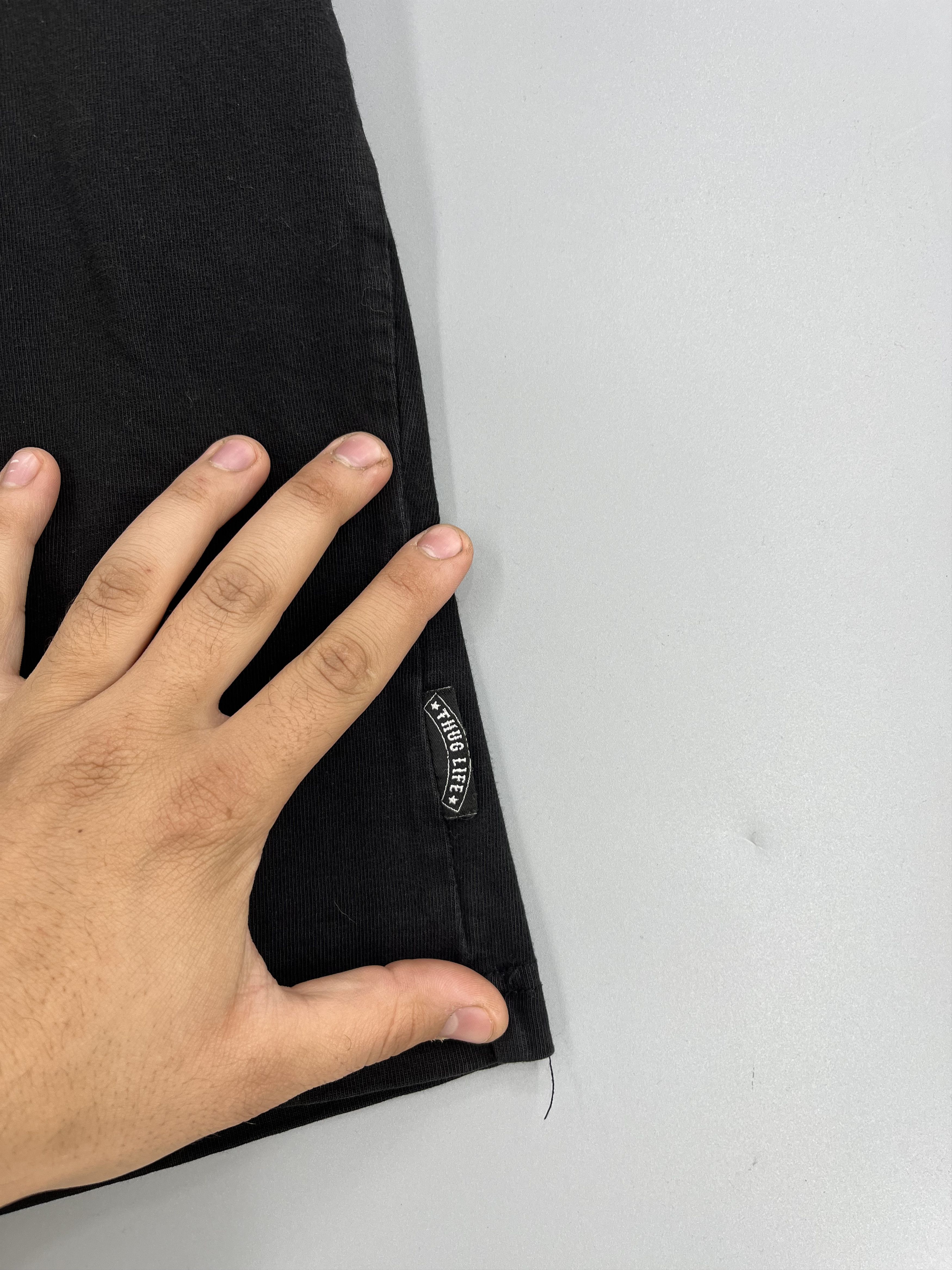Band Tees × Vintage Vintage Y2k Thug Life vintage USA streetwear tee Skull tee Size US M / EU 48-50 / 2 - 8 Thumbnail