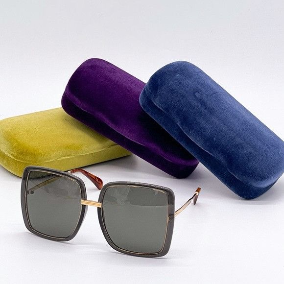 Gucci NEW GUCCI GG0903S 001 SUNGLASSES SQUARE EYEWEAR GUCCI Size ONE SIZE - 1 Thumbnail