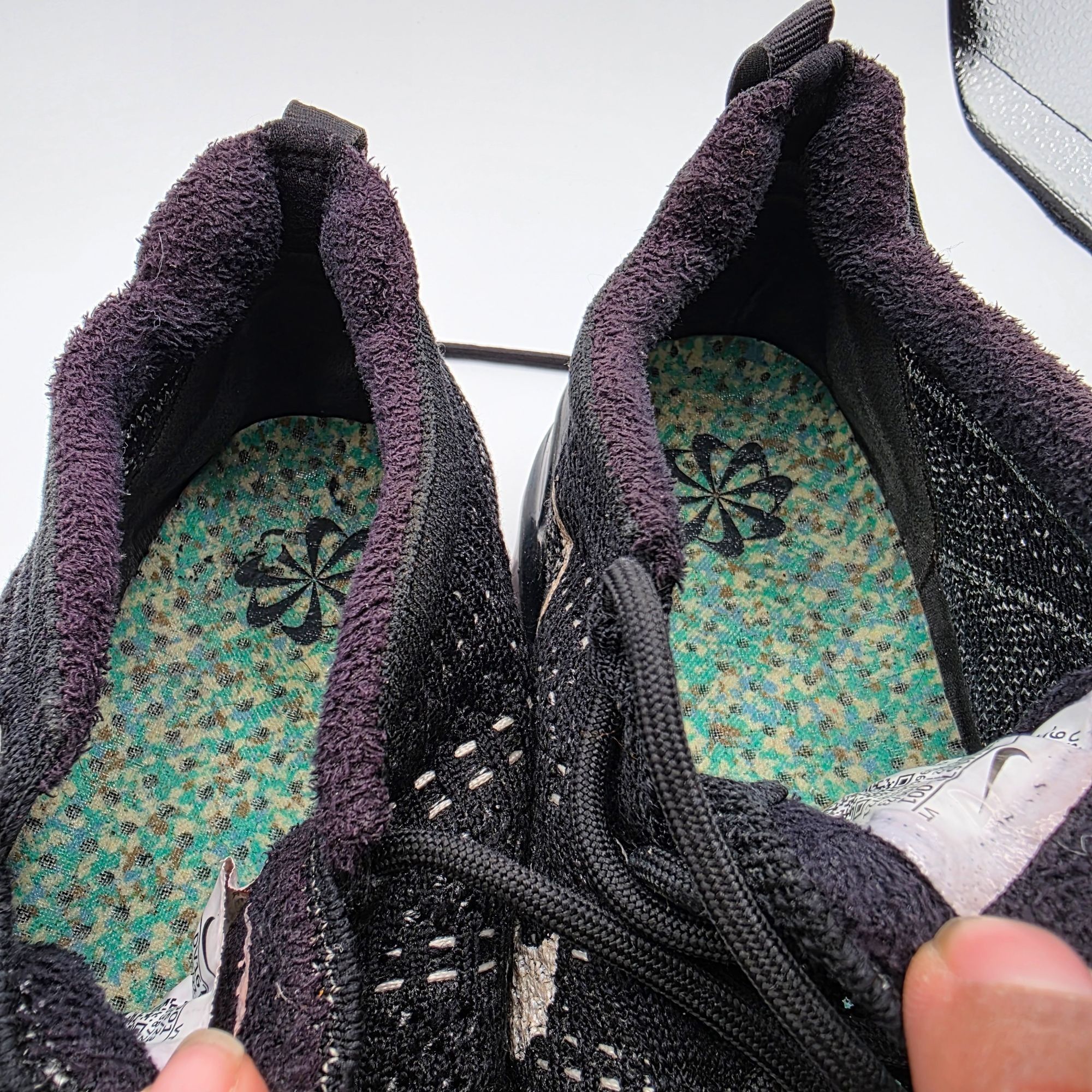 Nike Nike Air Vapormax Flyknit 2023 Mens Size 9.5 Black Athletic Size US 9.5 / EU 42-43 - 9 Thumbnail