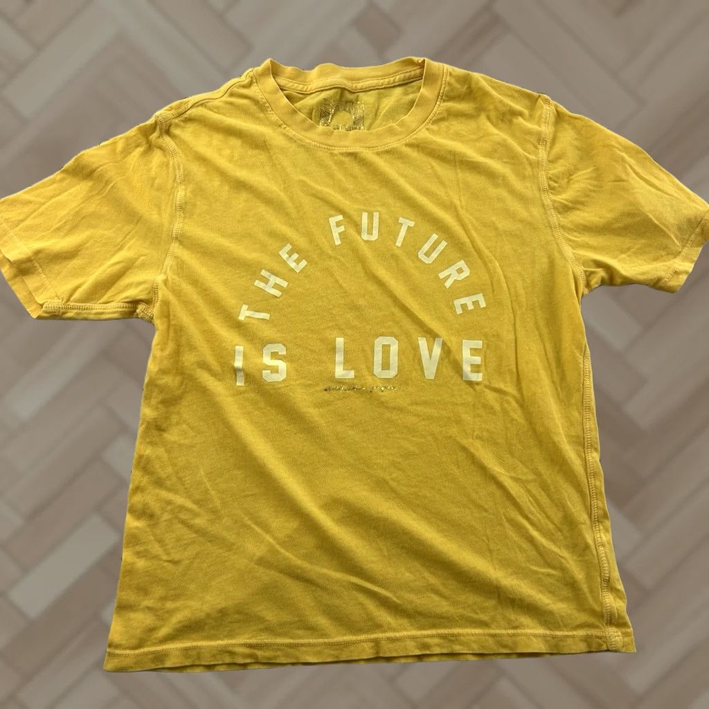 Spiritual Gangster Spiritual Gangster The Future Is Love Short Sleeve T Shirt Women's Small Yellow Size S / US 4 / IT 40 - 1 Thumbnail