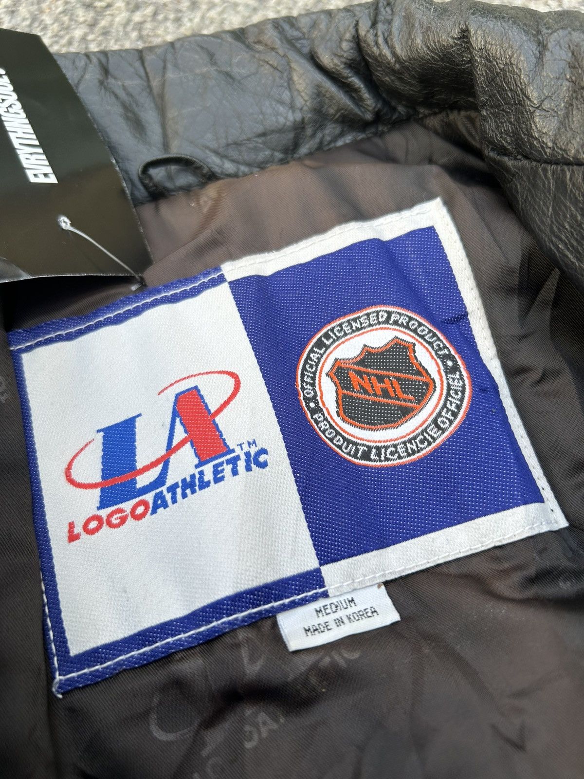 NHL Vintage NHL Mighty Ducks Leather Jacket Size US M / EU 48-50 / 2 - 10 Thumbnail