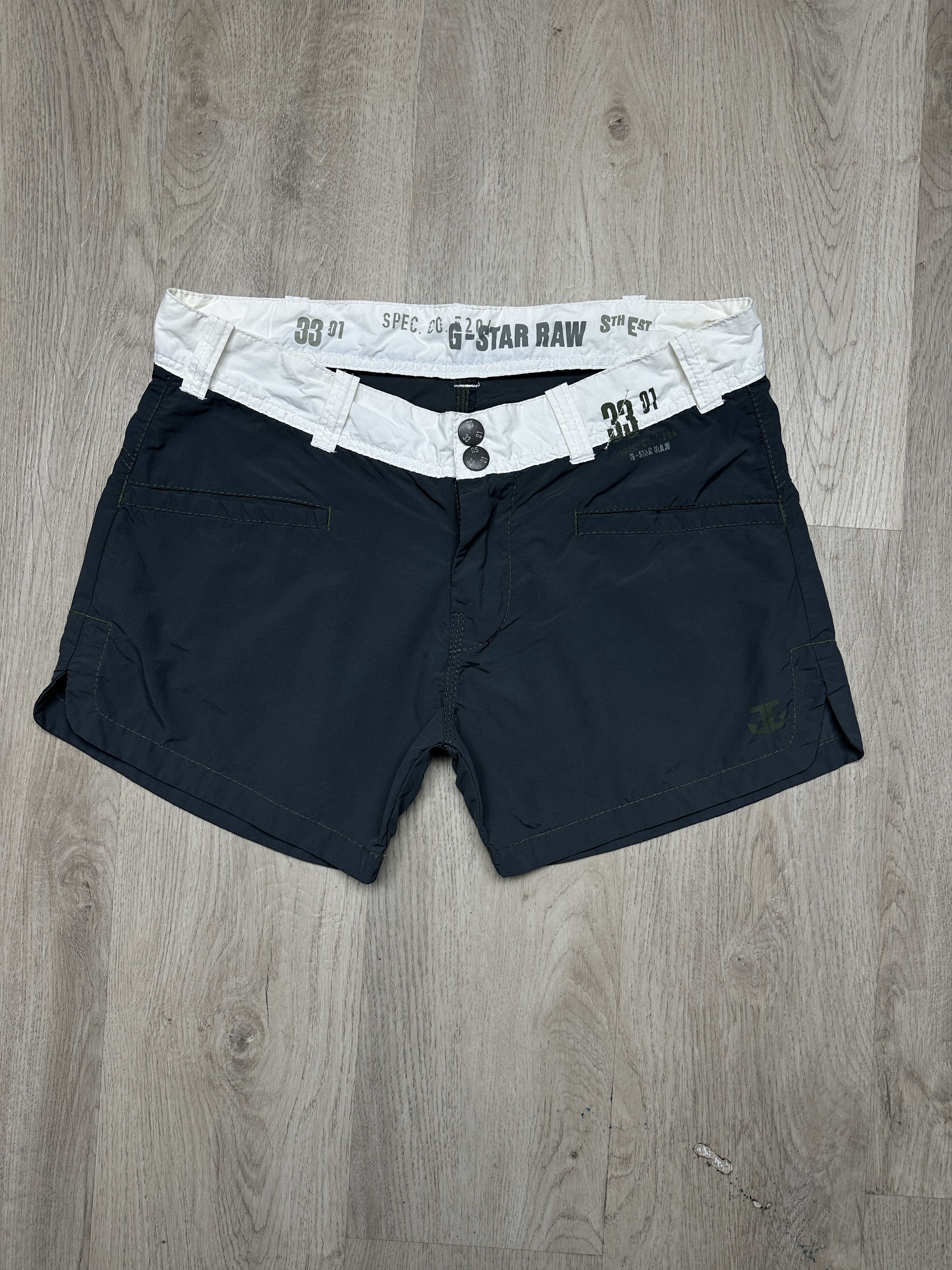 G-Star G Star Raw Vintage Womens Nylon Shorts Size 34" / US 12 / IT 48 - 3 Thumbnail