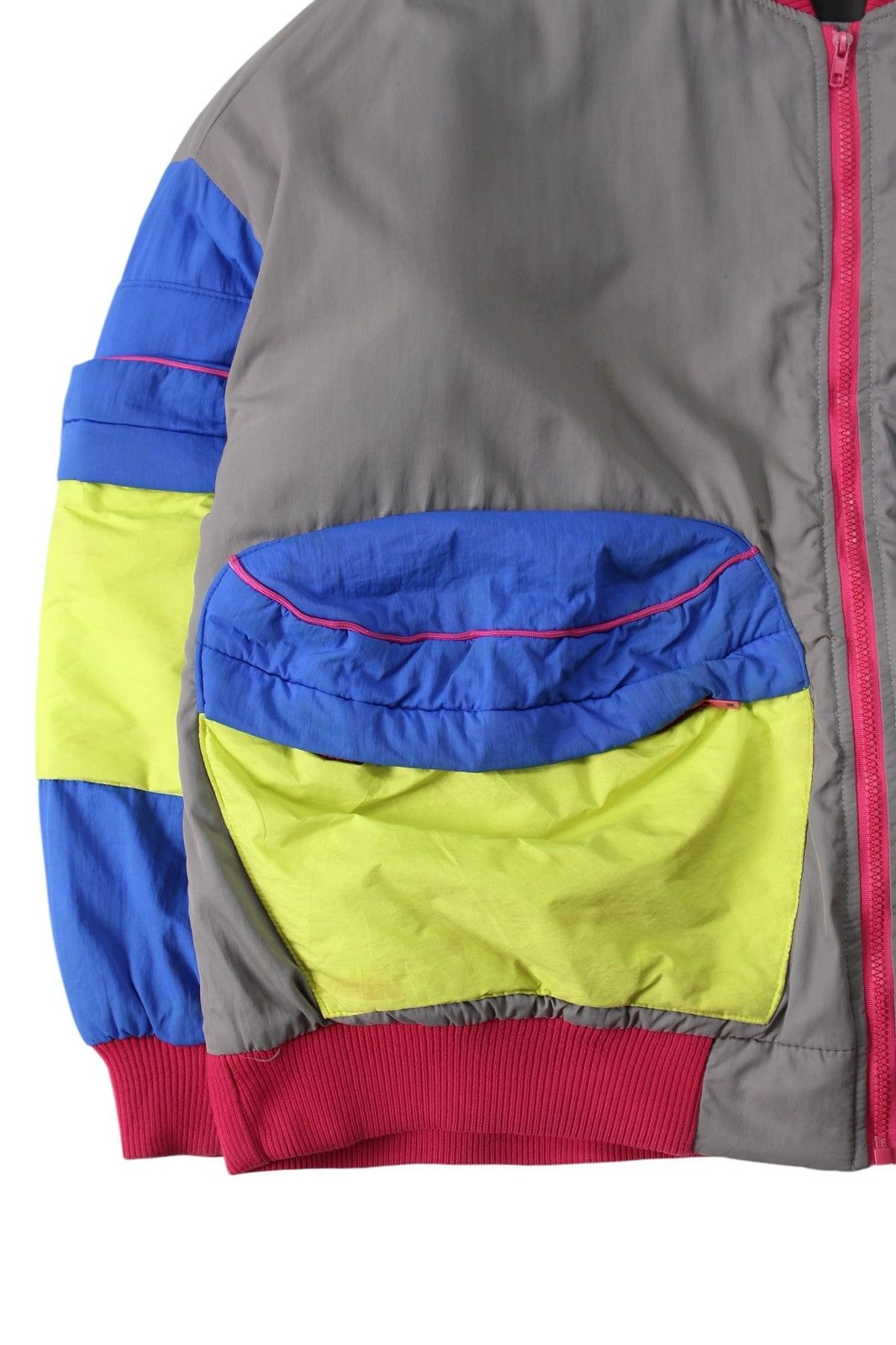 Vintage 2000S JAPANESE MADE 4 BIG POCKET BOMBER JACKET Size US XL / EU 56 / 4 - 8 Thumbnail