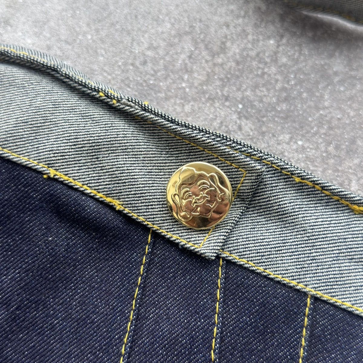 Evisu × Vintage Evisu Vintage Y2K Denim Shoulder Bag Size ONE SIZE - 6 Thumbnail