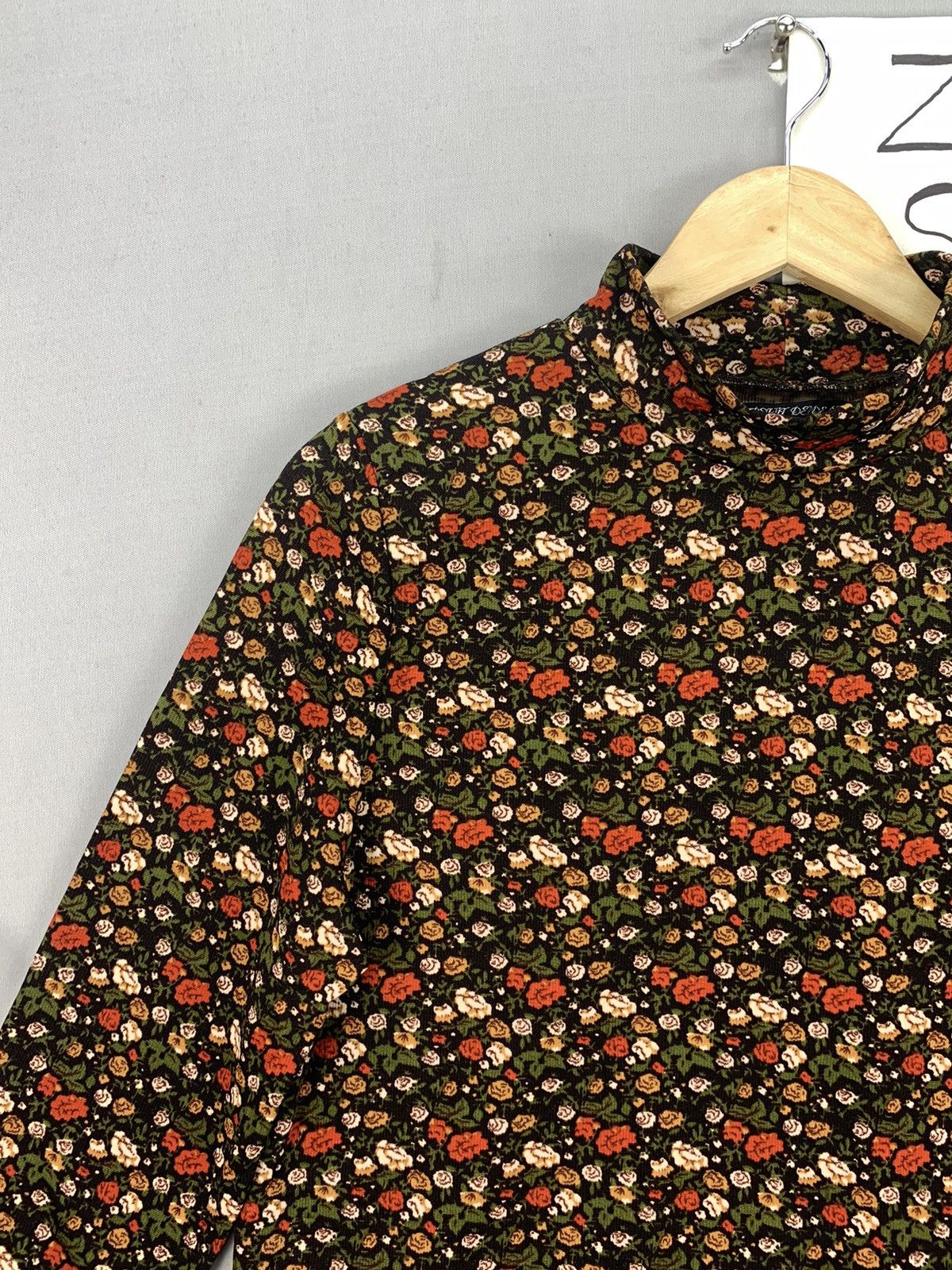 Japanese Brand × Other × Vintage Vintage Y2K Pursuit De Ideal Floral Red Blouse Size S / US 4 / IT 40 - 4 Thumbnail