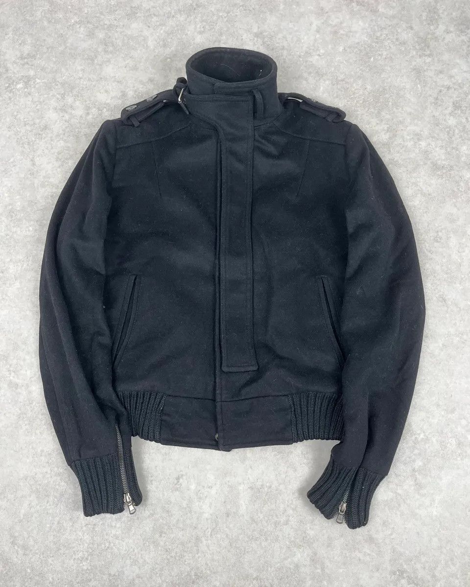 Vintage Takeshy Kurosawa Black Wool Minimalist Japanese Jacket Size US S / EU 44-46 / 1 - 1 Thumbnail