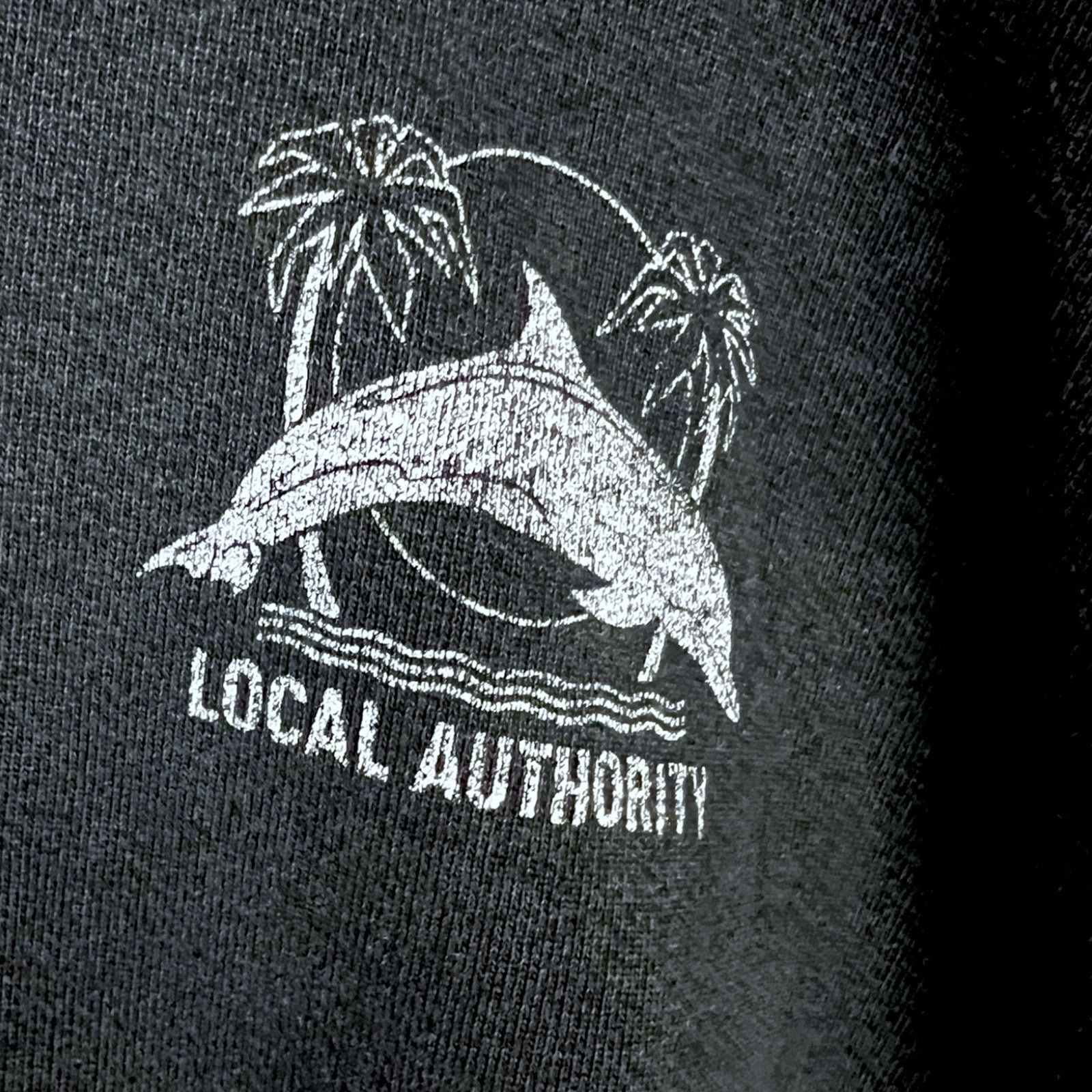 Local Authority Local Authority Mens XXL Malibu Rehab Center Dolphin Hoodie Size US XXL / EU 58 / 5 - 5 Thumbnail