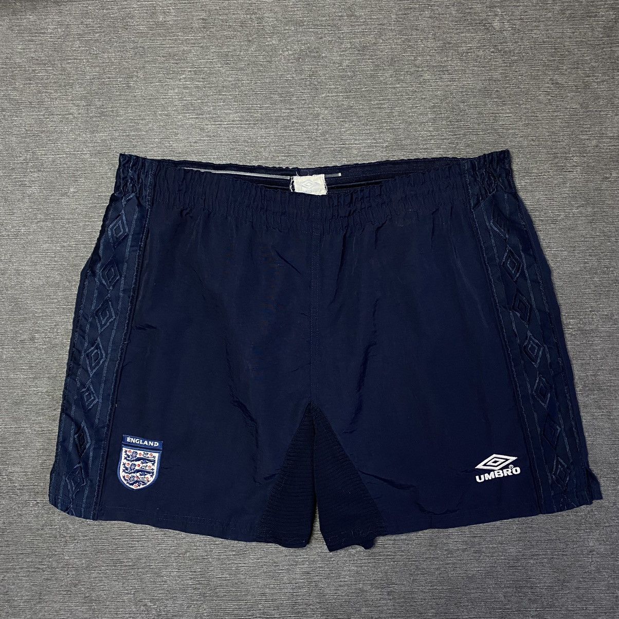Umbro × Vintage 90s Umbro shorts England vintage very rage y2k Size US 36 / EU 52 - 1 Thumbnail