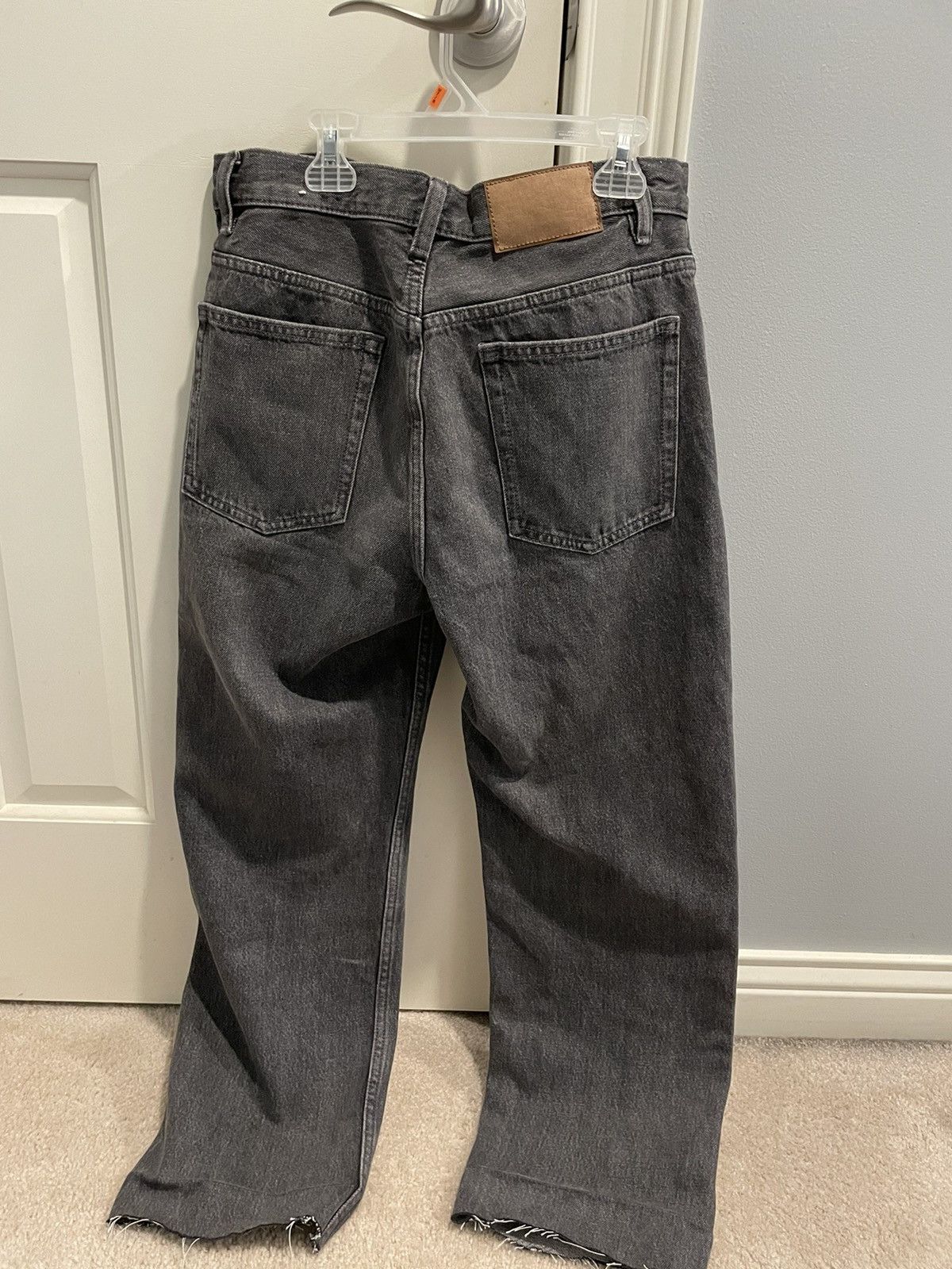Zara Zara straight fit gray jeans Size US 30 / EU 46 - 3 Thumbnail