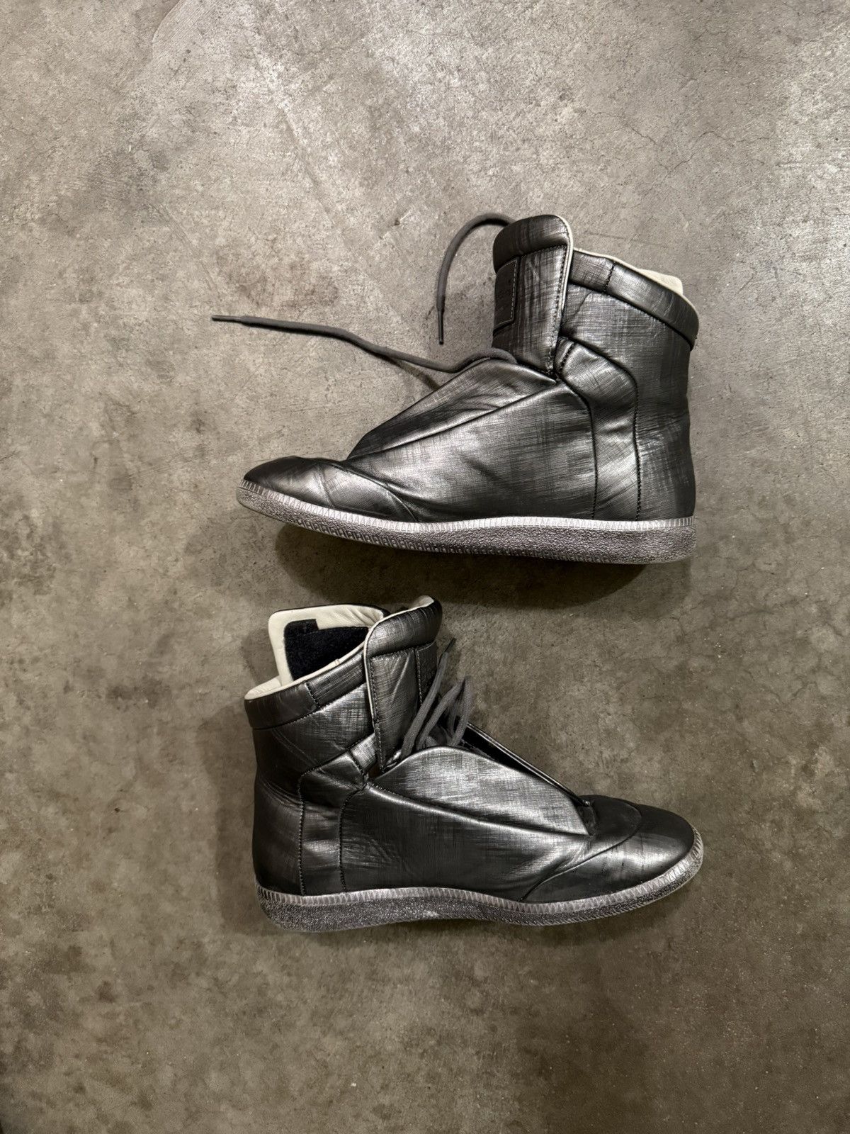Maison Margiela Maison Margiela Ss2016 Metallic Futures Size US 9 / EU 42 - 7 Thumbnail