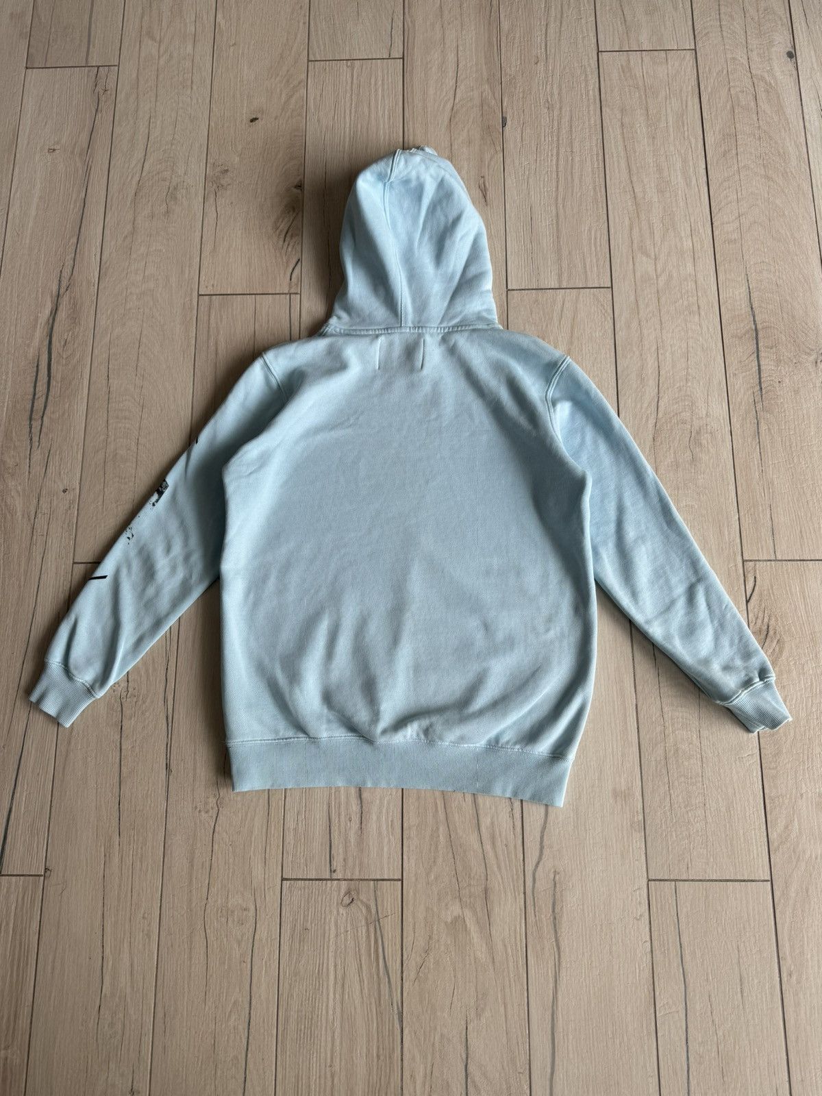 Calvin Klein 205W39NYC Calvin Klein X Andy Warhol Horseprint Baby Blue Hoodie Size US XS / EU 42 / 0 - 7 Thumbnail
