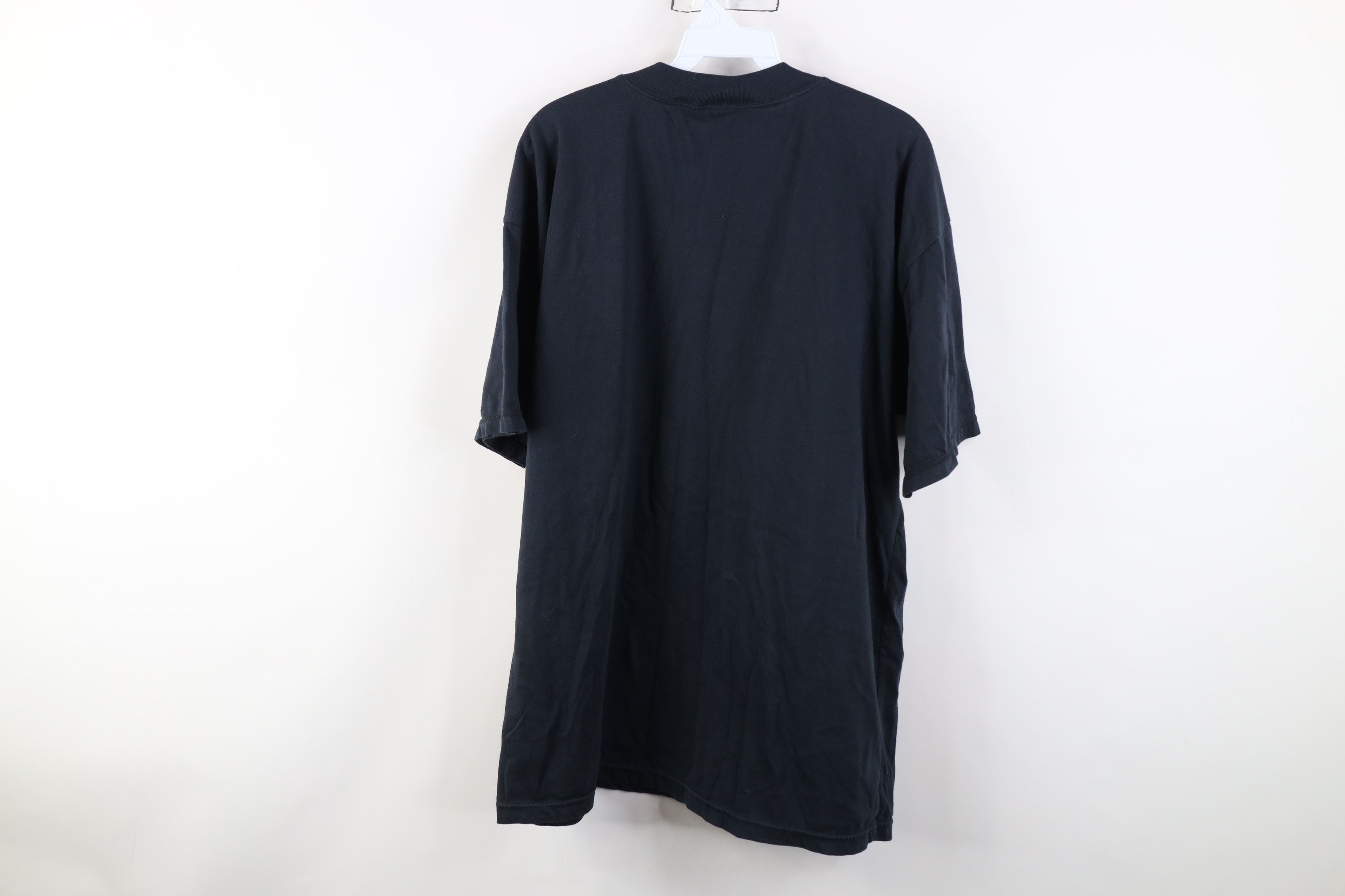 Vintage Vintage 90s Streetwear Short Sleeve Henley T-Shirt Black Size US XL / EU 56 / 4 - 9 Thumbnail