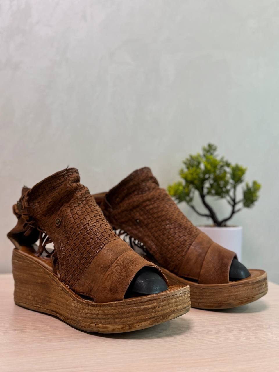 A.S.98 × Dirk Bikkembergs RARE AS 98 boots Vintage Ankle Boots Rick Owens Vibe Size US 10 / IT 40 - 1 Thumbnail