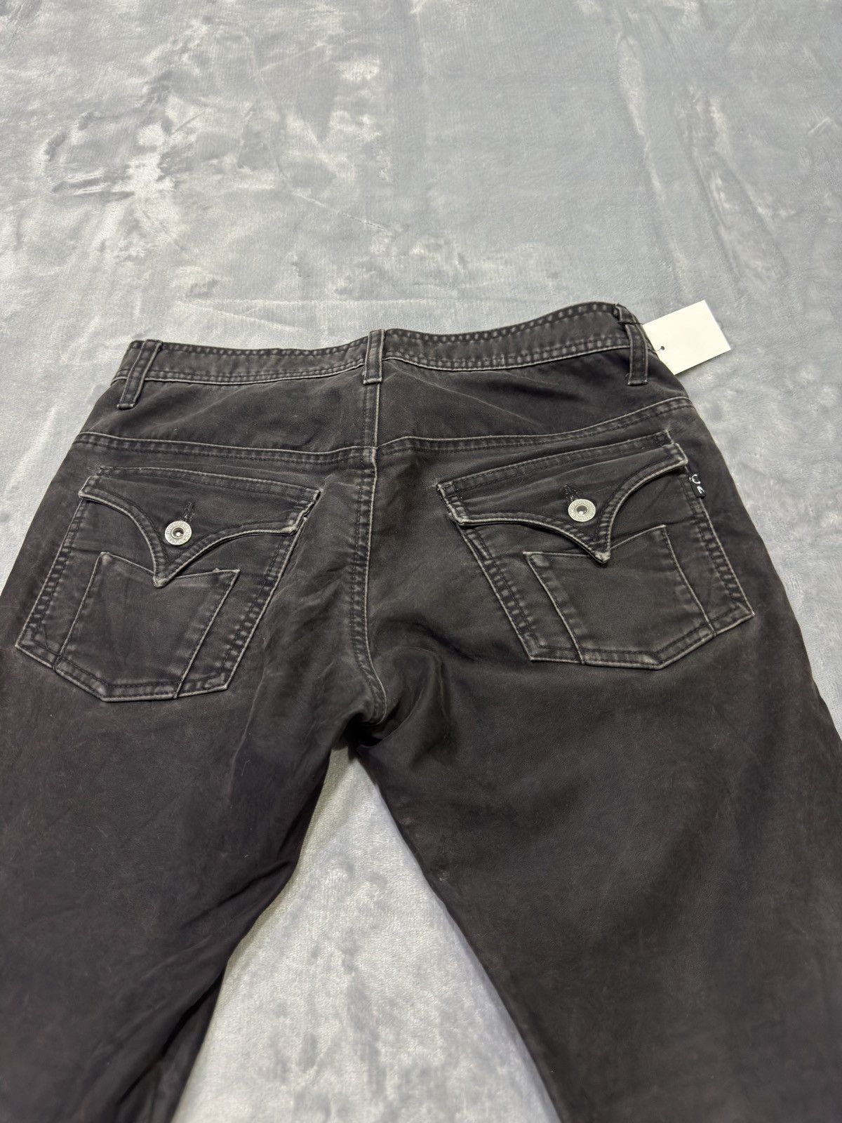 Morgan Homme Japanese brand x Morgan Homme strap bondage flared trousers Size US 31 - 13 Thumbnail