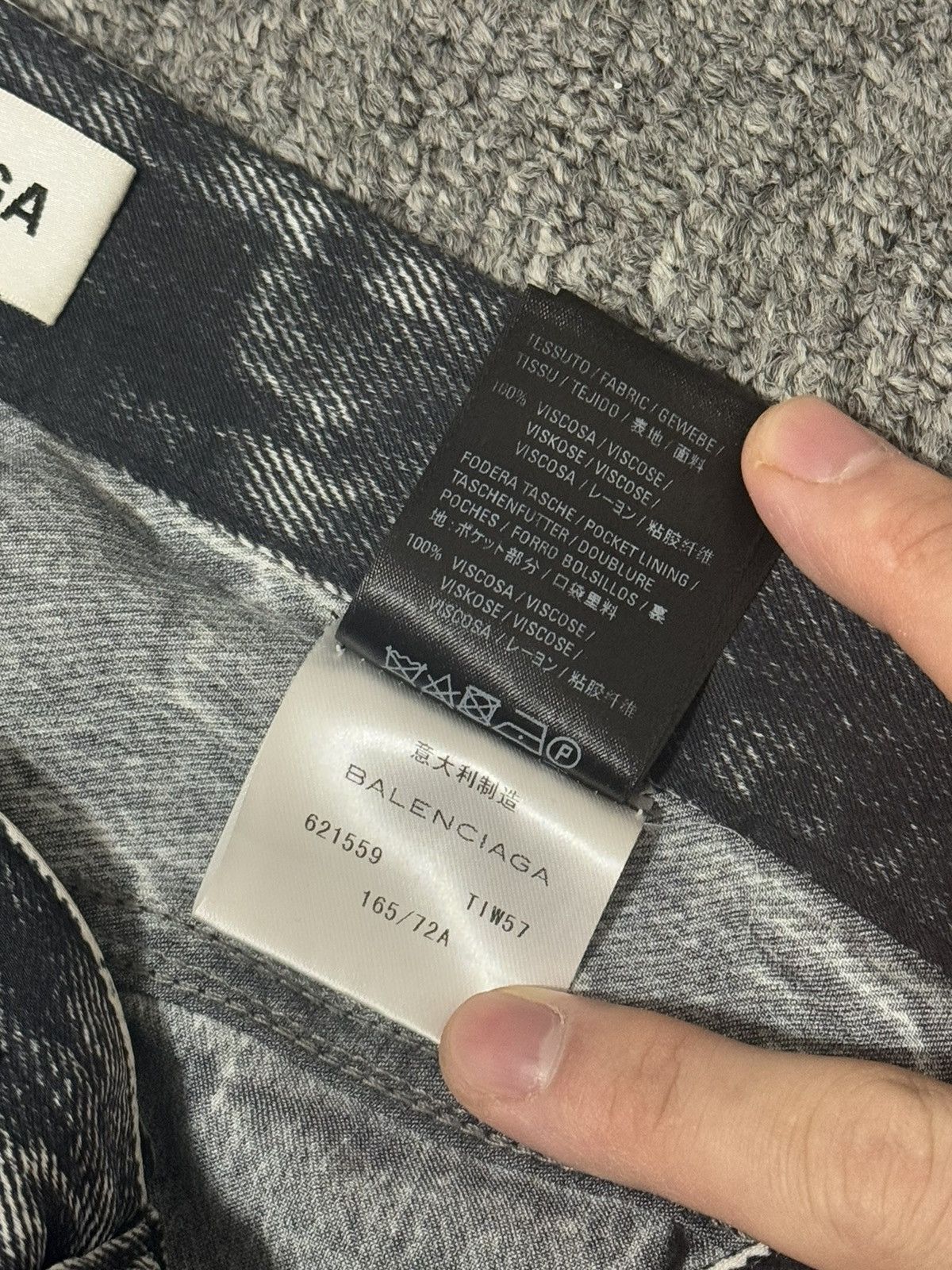 Balenciaga Balenciaga 3D printed pants Size US 34 / EU 50 - 7 Thumbnail