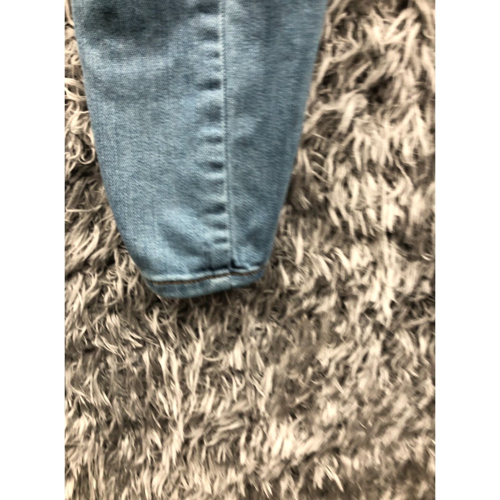 Toy Machine Machine Skinny Jeans Juniors Size 9 Medium Wash Blue 2 Tone Size 30" / US 8 / IT 44 - 7 Thumbnail