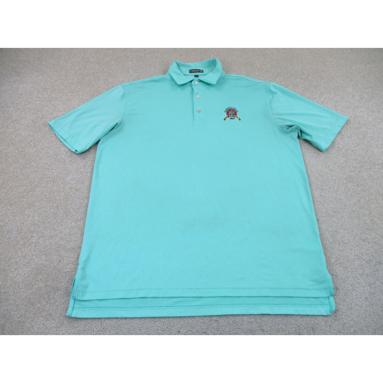 Peter Millar Peter Millar Polo Shirt Adult Large Green Golf