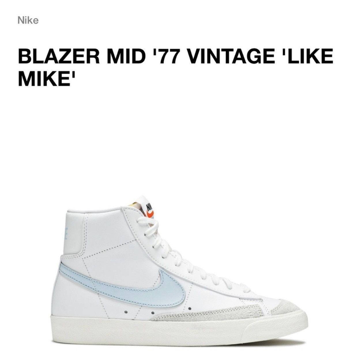 Nike Nike Blazer Mid ‘77 Vintage Size US 8.5 / EU 41-42 - 9 Thumbnail
