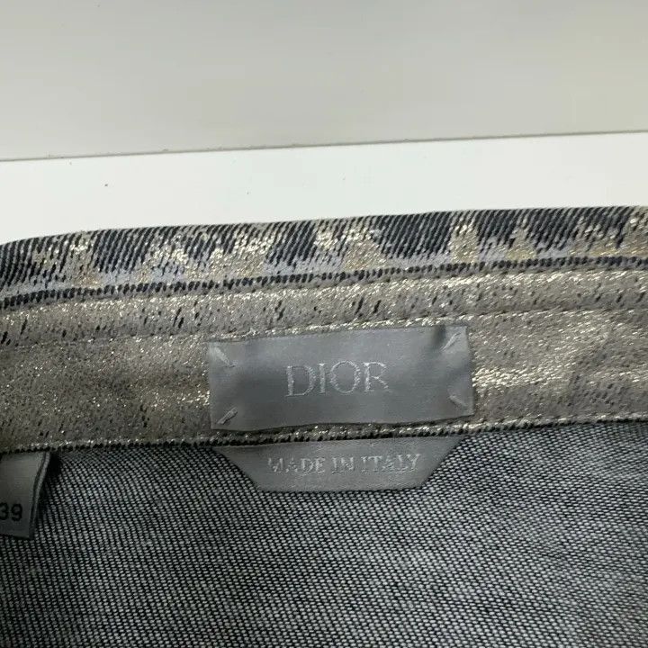 Dior Dior Dior Vintage Logo Long Sleeve Shirt 0079-2507 Size US M / EU 48-50 / 2 - 5 Thumbnail
