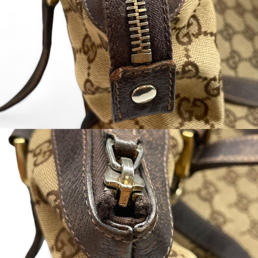 Gucci Gucci - Abbey Brown Beige GG Monogram Tote Bag Handbag Size ONE SIZE - 5 Thumbnail
