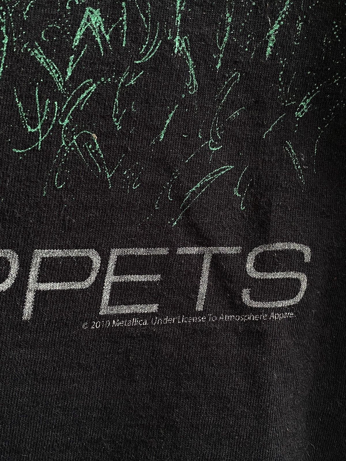 Band Tees × Metallica 00s Metallica Master Of Muppets Overprint T-shirt Size US M / EU 48-50 / 2 - 8 Thumbnail