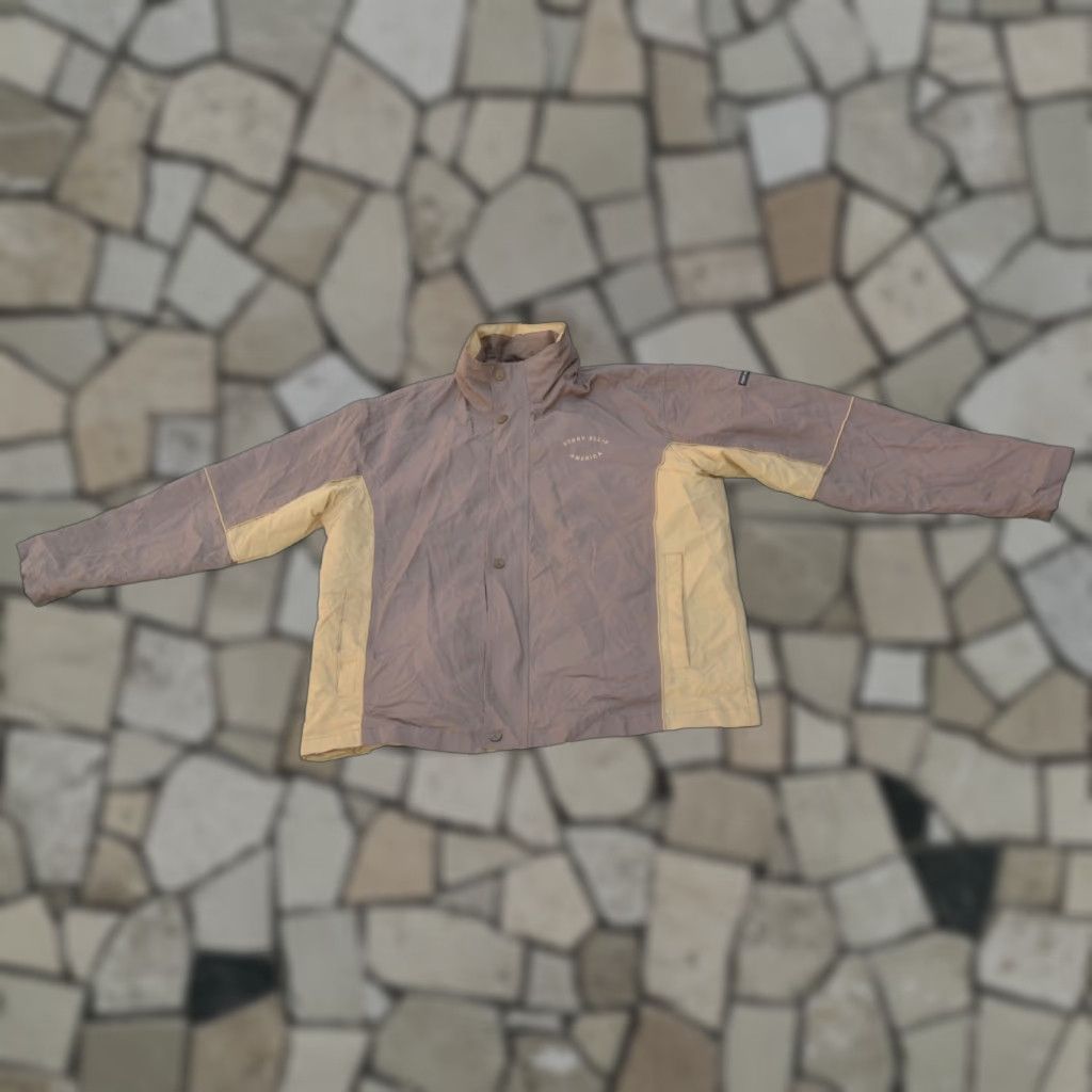 VINTAGE Perry Ellis America Men's Waterproof Jacket Size L.