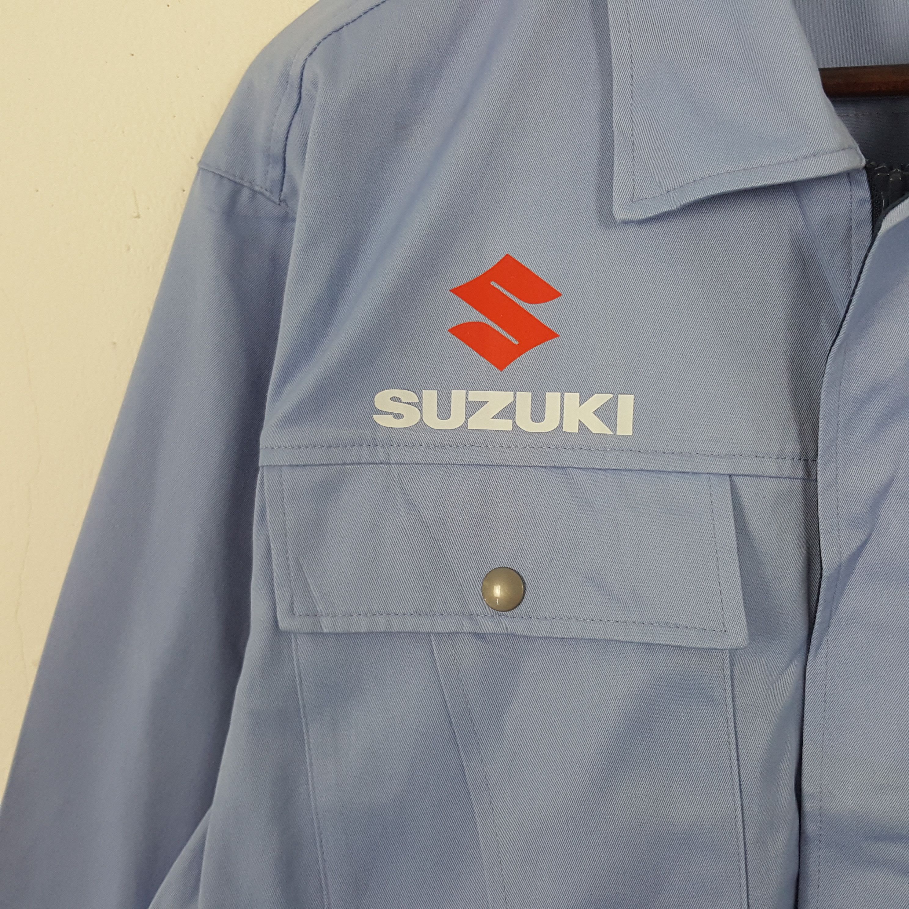 Japanese Brand × Vintage Vintage Suzuki Racing Sport Custom Art Logo Japan Jacket Size US L / EU 52-54 / 3 - 4 Thumbnail