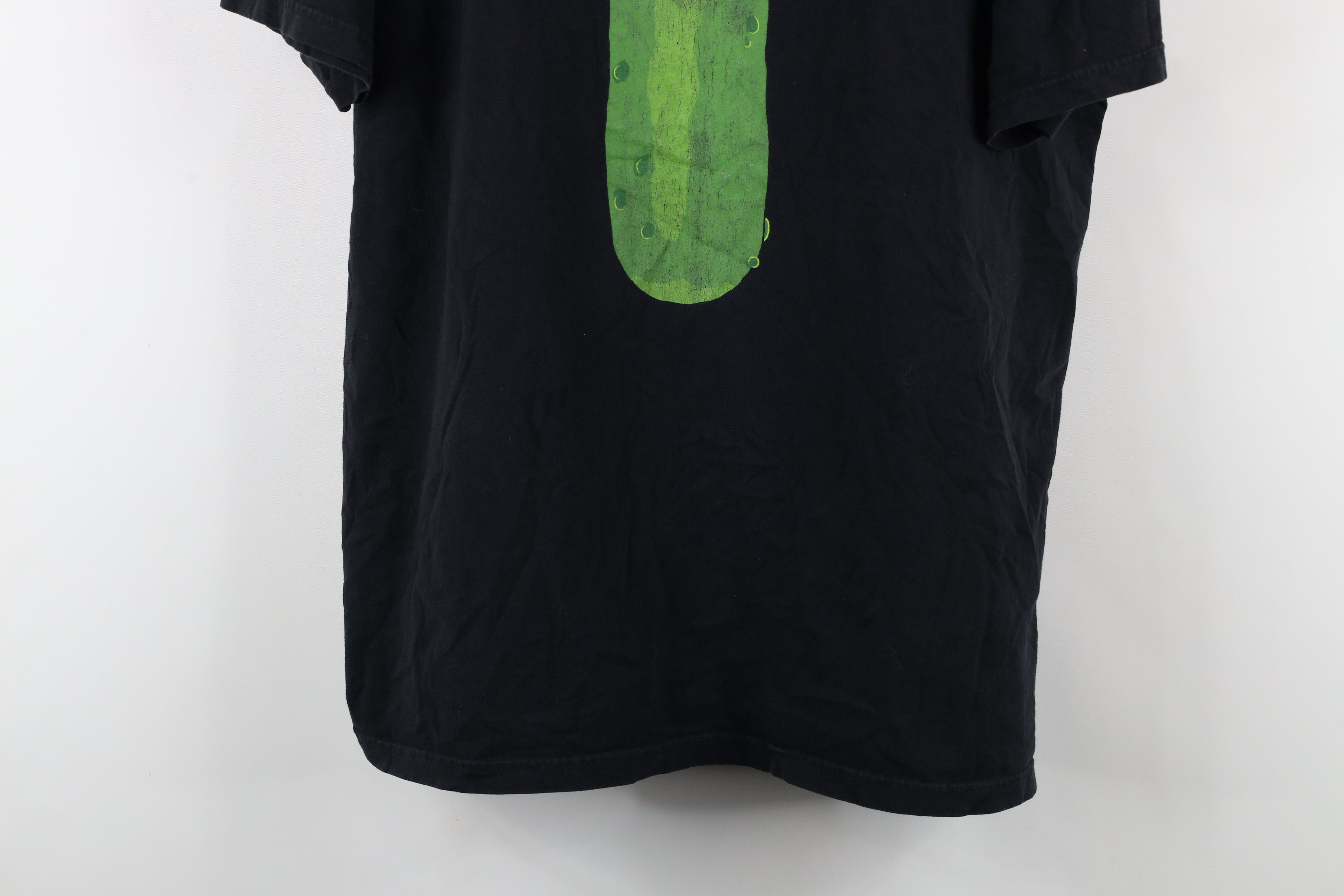 Vintage Vintage Y2K Rick and Morty Pickle Short Sleeve T-Shirt Black Size US XXL / EU 58 / 5 - 3 Thumbnail
