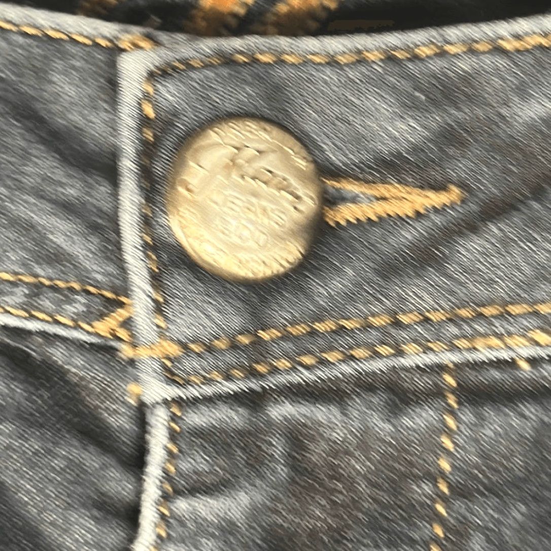 Vintage Mavi Jeans Annie Low Rise Straight Leg Jeans 28/32 Women Jeans Blue Size 28" / US 6 / IT 42 - 3 Thumbnail