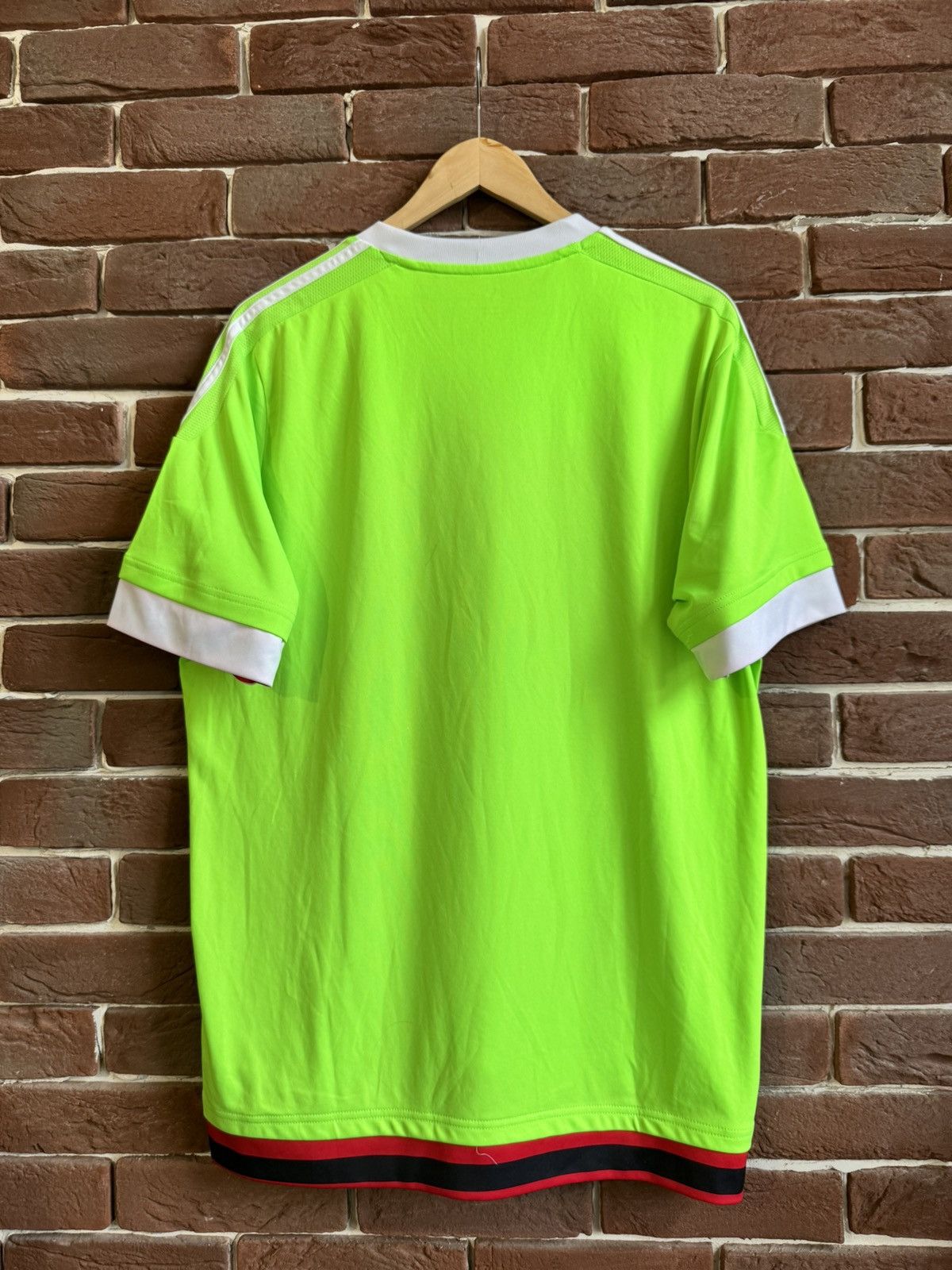 Adidas 2015 Adidas Ajax Amsterdam Football Soccer Jersey Green L Size US L / EU 52-54 / 3 - 2 Thumbnail