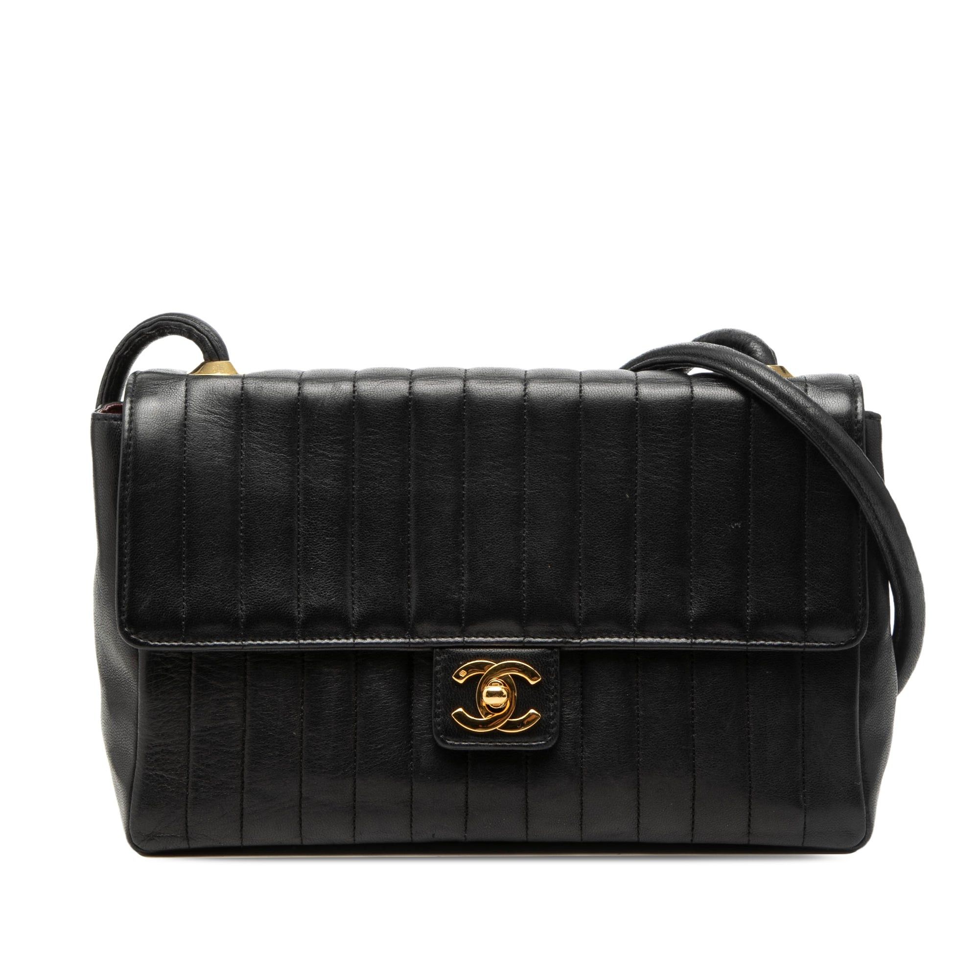 Chanel Medium Vertical Quilted Lambskin Single Flap Size ONE SIZE - 1 Thumbnail