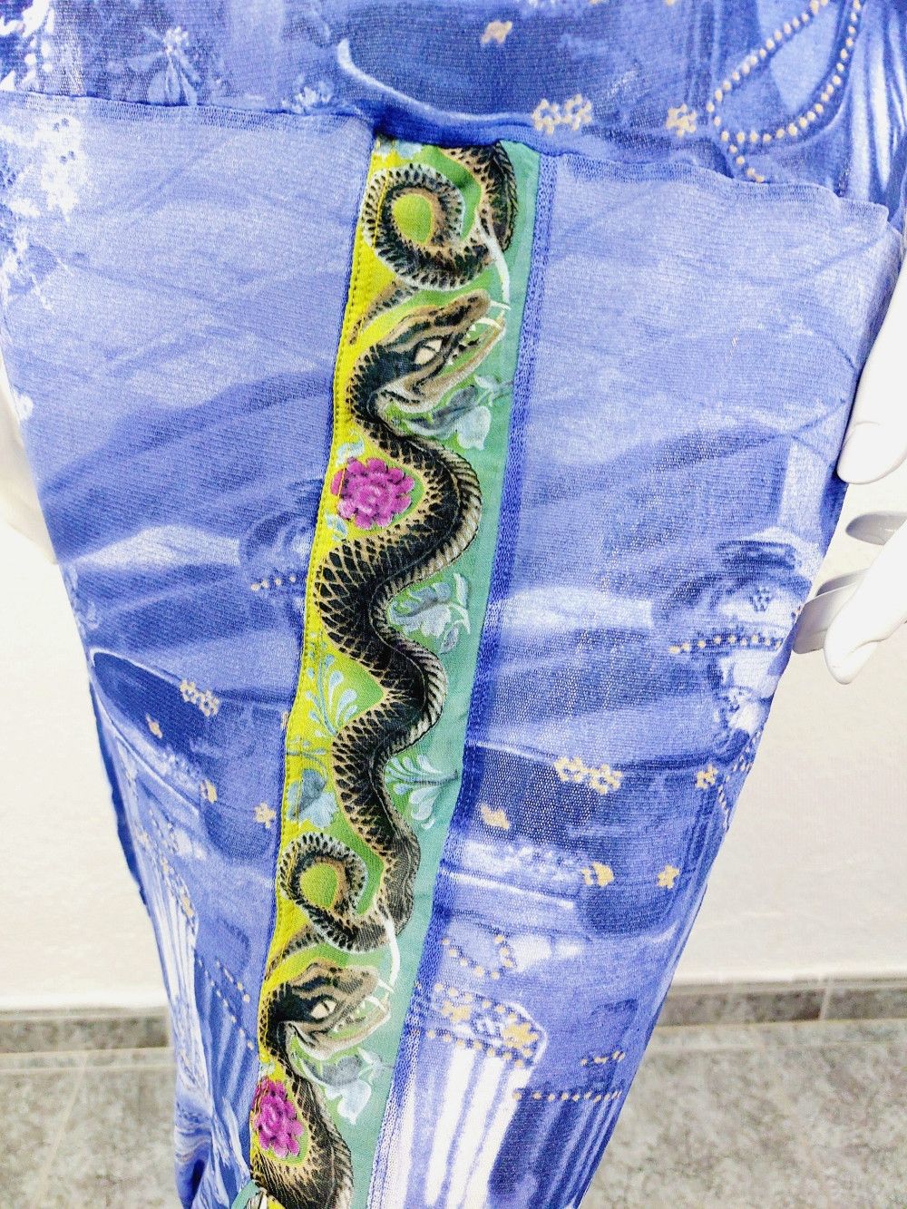 Jean Paul Gaultier Jean Paul Gaultier Oriental Bath Floral Wedding Gown Dress Size ONE SIZE - 25 Thumbnail
