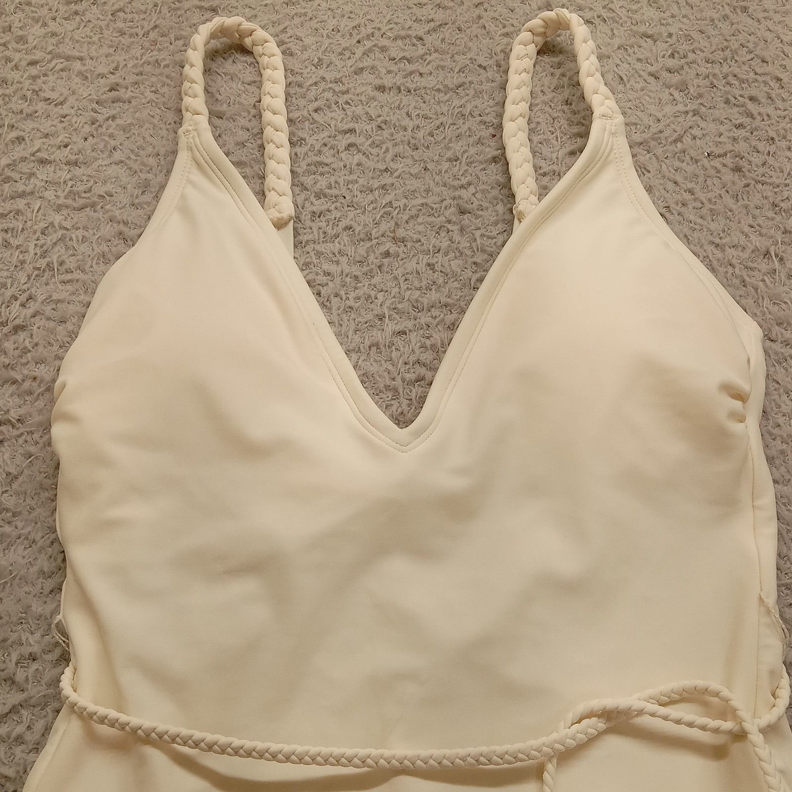 & Other Stories Shade & Shore 1pc Bathing Suit M Women's Swimwear Rose Gold Size ONE SIZE - 5 Thumbnail