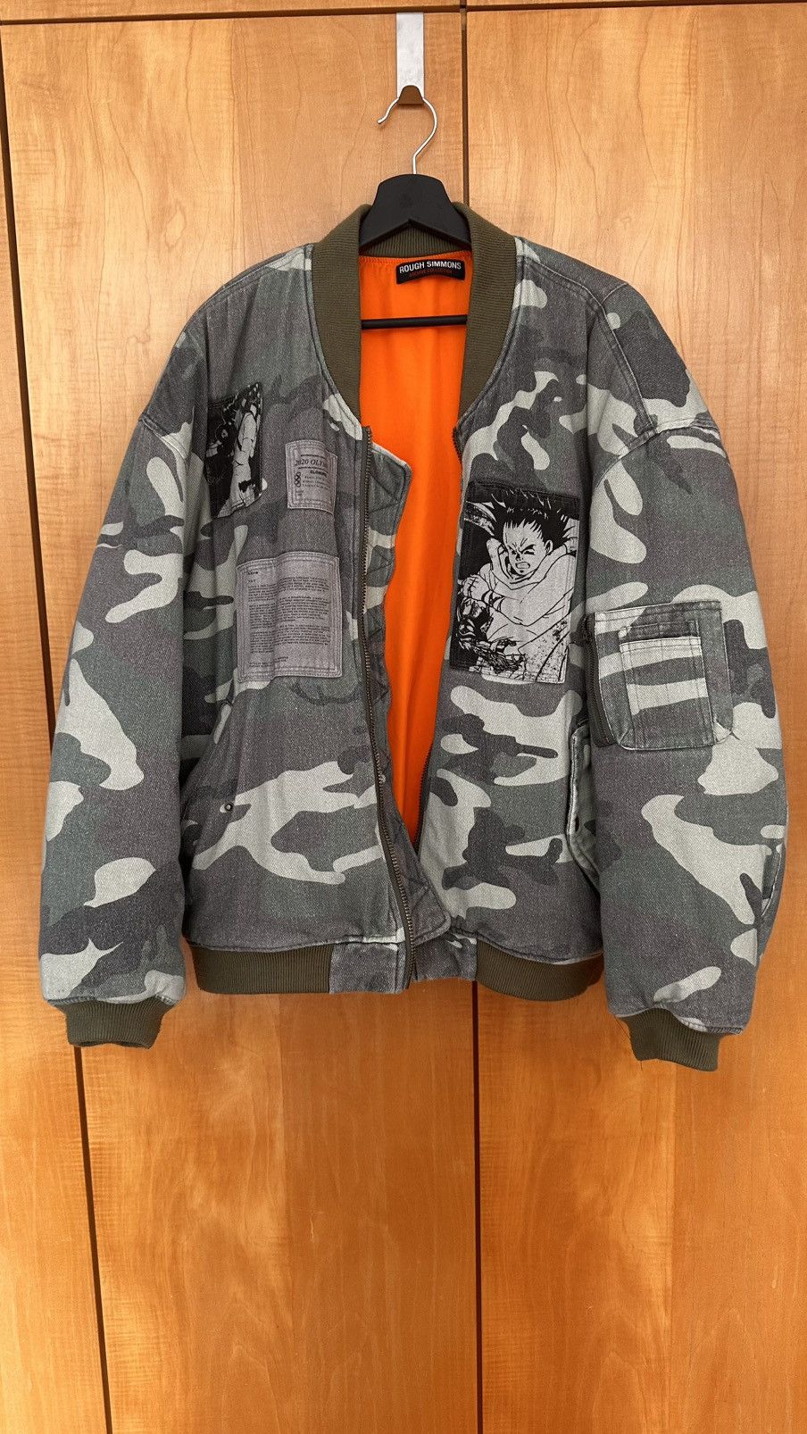 トップス ROUGH SIMMONS NEOTOKYO archive Rough Simmons Neo-Tokyo Bomber Jacket Release | Hypebeast