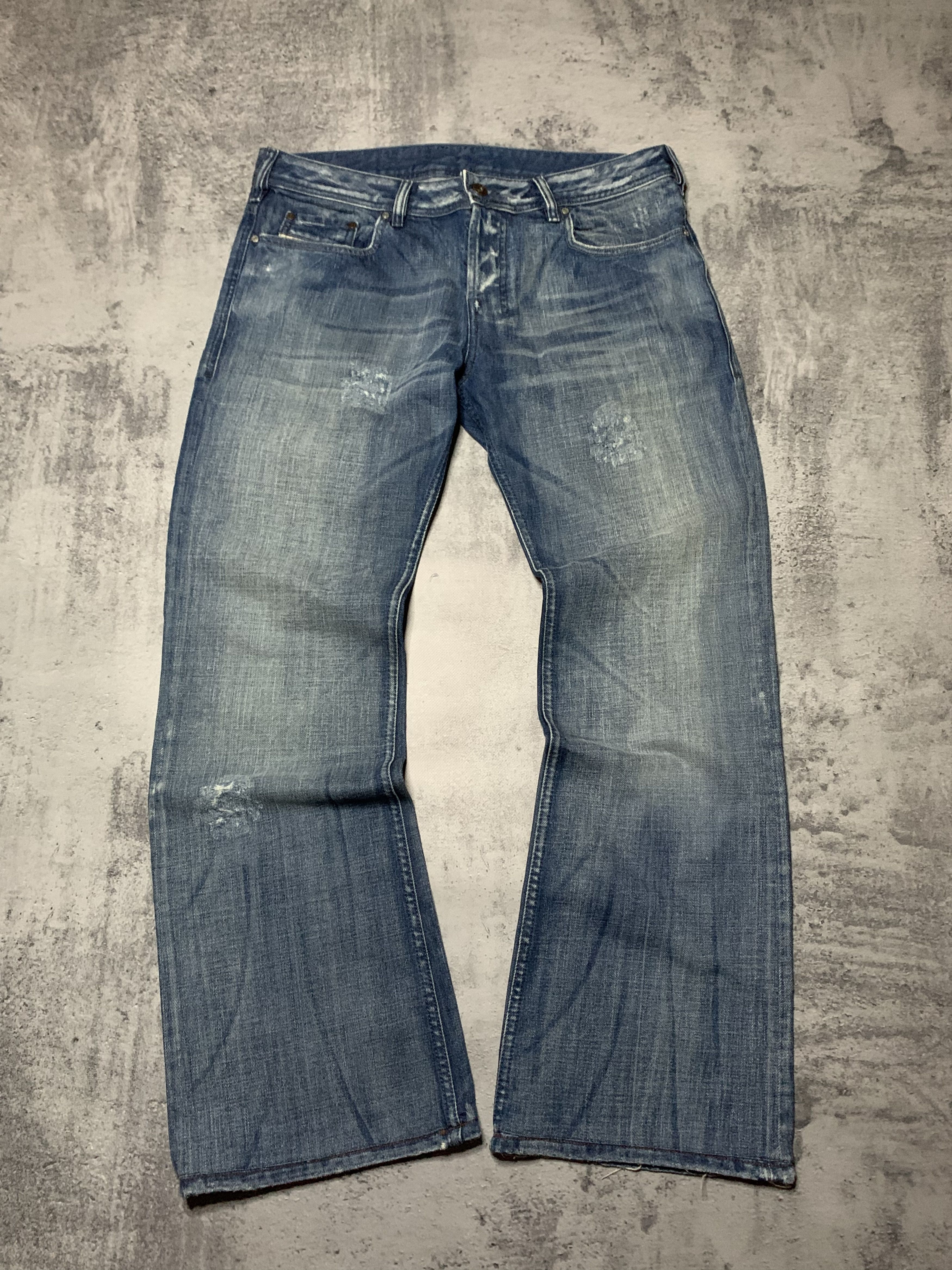Vintage 90s Diesel Flared Jeans Retro Style
