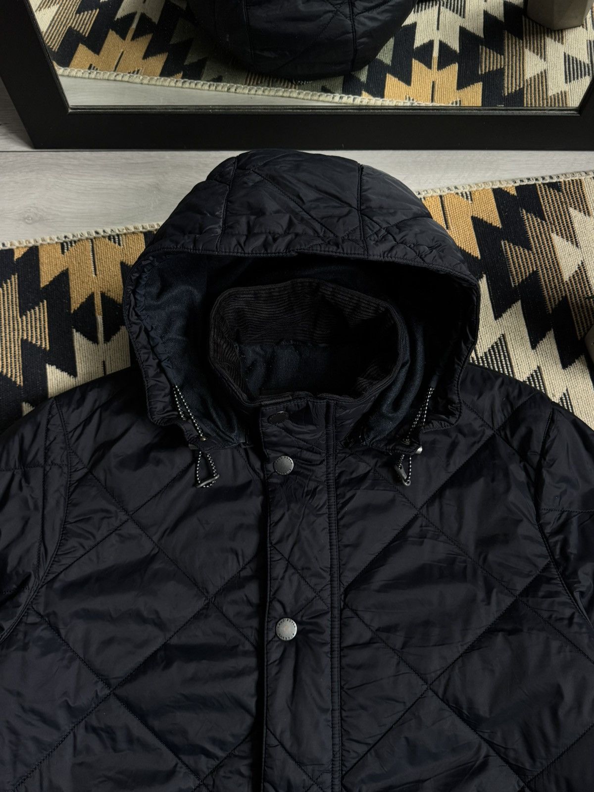 Barbour Vintage Barbour Land Rover Defender Holmby Quilted Jacket Size US M / EU 48-50 / 2 - 7 Thumbnail
