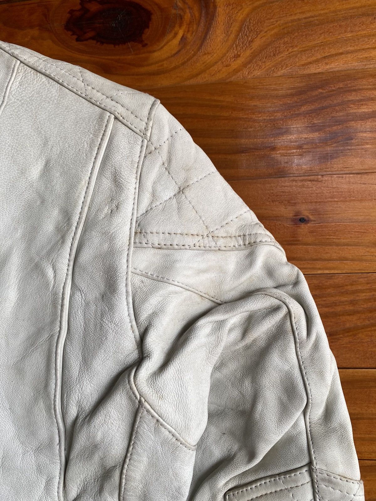 Schott Vintage **Schott NYC Café Racer Jacket Motorcycle Biker Size US L / EU 52-54 / 3 - 14 Thumbnail