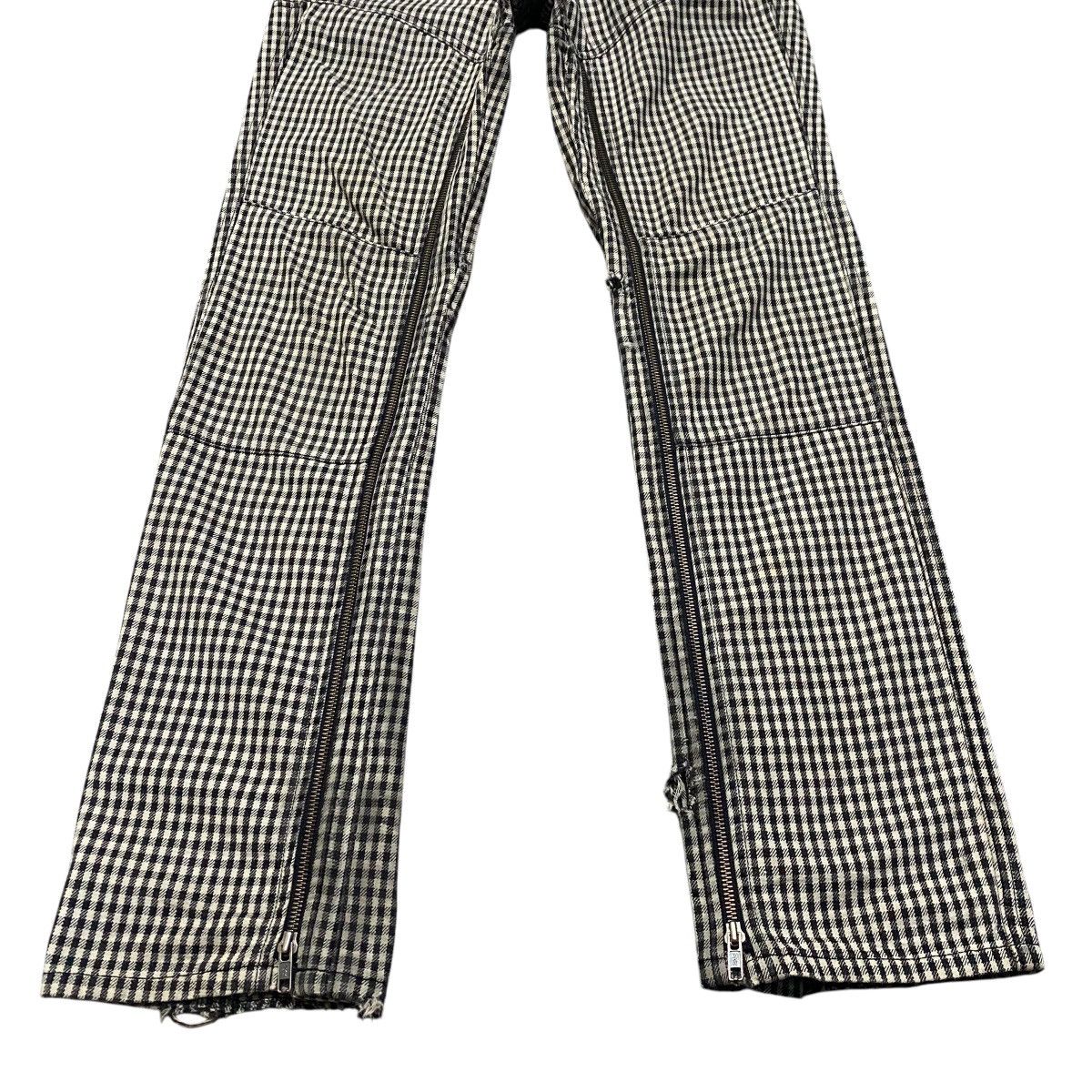 Hysteric Glamour OZONE ROCKS Checked Flare Pants Long zipper Size US 30 / EU 46 - 12 Thumbnail