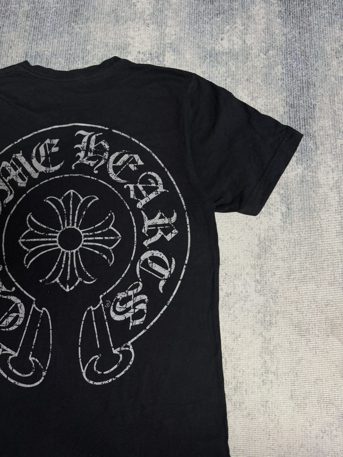 Chrome Hearts Chrome Hearts - Factory Crack Horseshoe Tee Size US S / EU 44-46 / 1 - 3 Thumbnail
