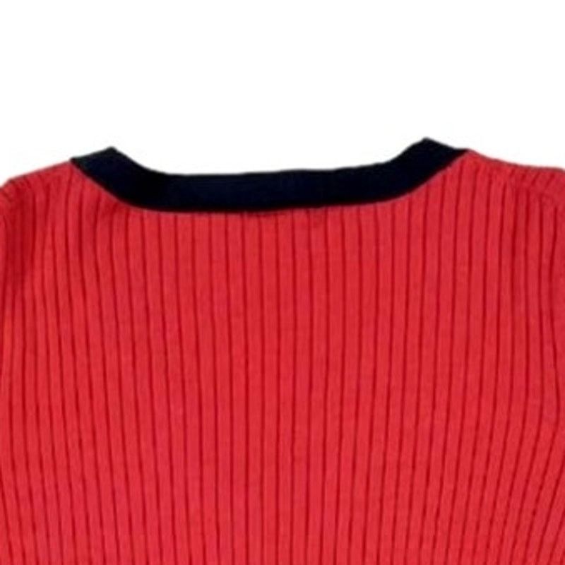 Loft Loft Orange/Red Sweater Top | Size M Size M / US 6-8 / IT 42-44 - 4 Thumbnail