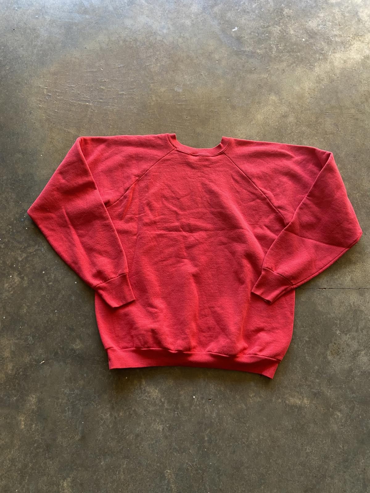 Fruit Of The Loom Vintage 90s Heavyweight Thick Boxy Sweatshirt USA Made Size US XL / EU 56 / 4 - 3 Thumbnail