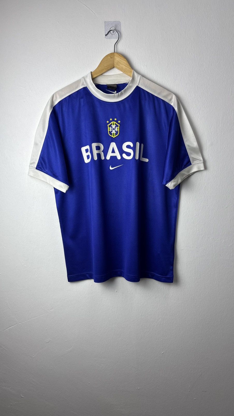 Nike Brazil 90s Training Kit Size US L / EU 52-54 / 3 - 2 Thumbnail