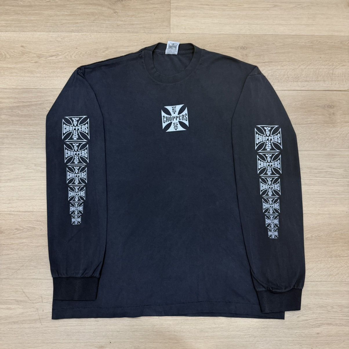 Vintage Vintage West Coast Choppers Longsleeve Size US XL / EU 56 / 4 - 2 Thumbnail