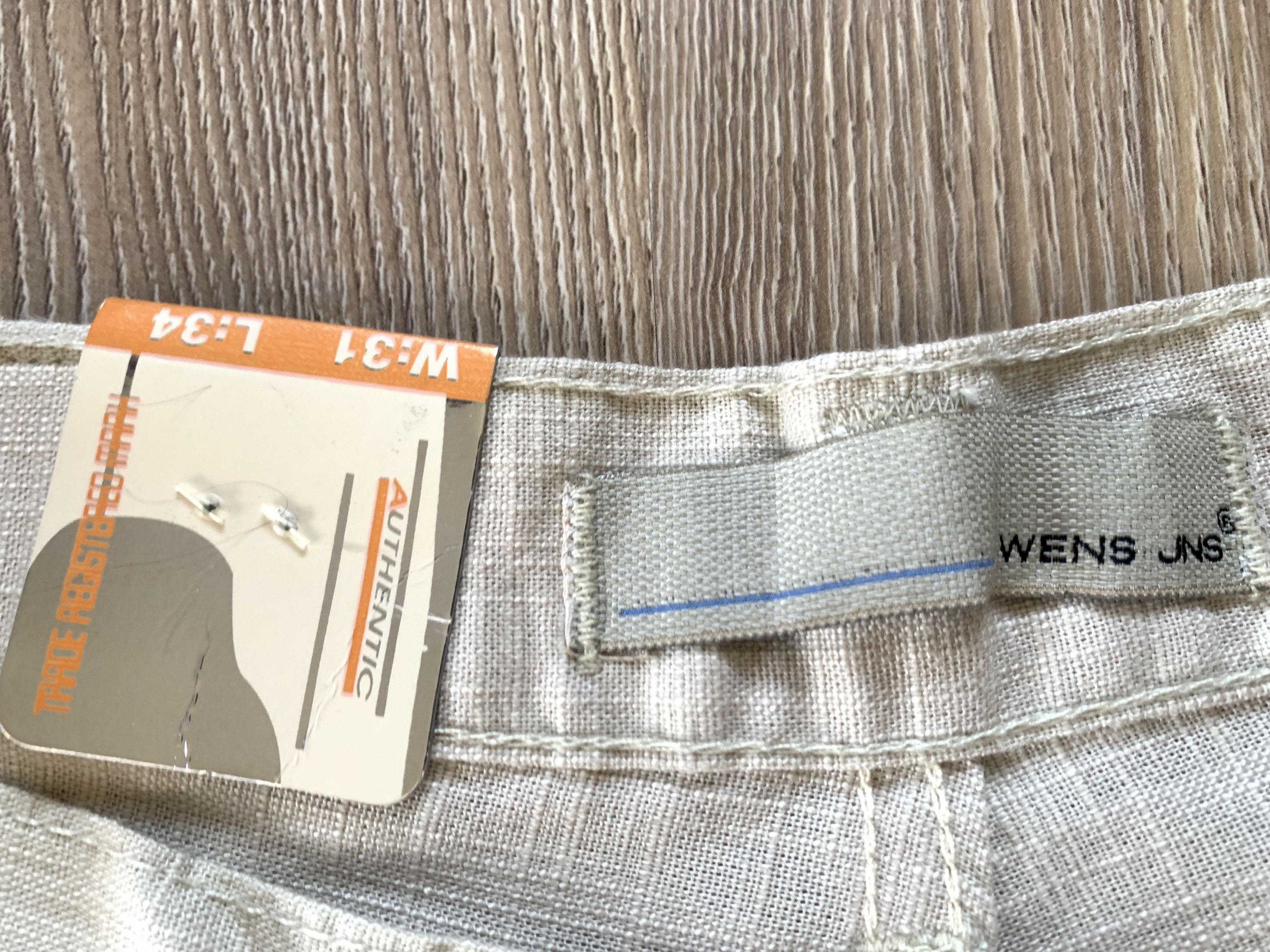 Designer Wens New Linen Casual Pants Trousers Size US 40 / EU 56 - 8 Thumbnail