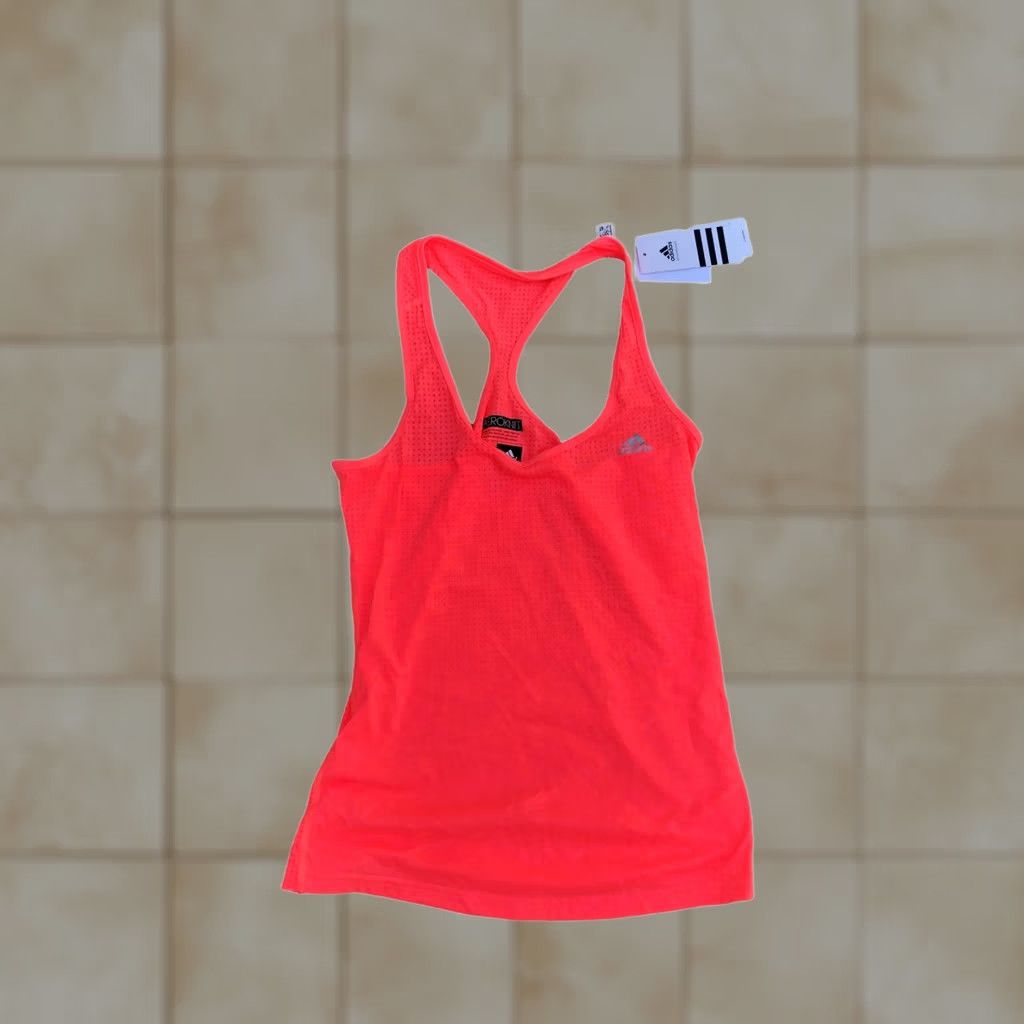 Adidas ADIDAS Aeroknit CC Tank Top Women's MEDIUM Climacool Orange S10931 Brand New Size M / US 6-8 / IT 42-44 - 1 Thumbnail
