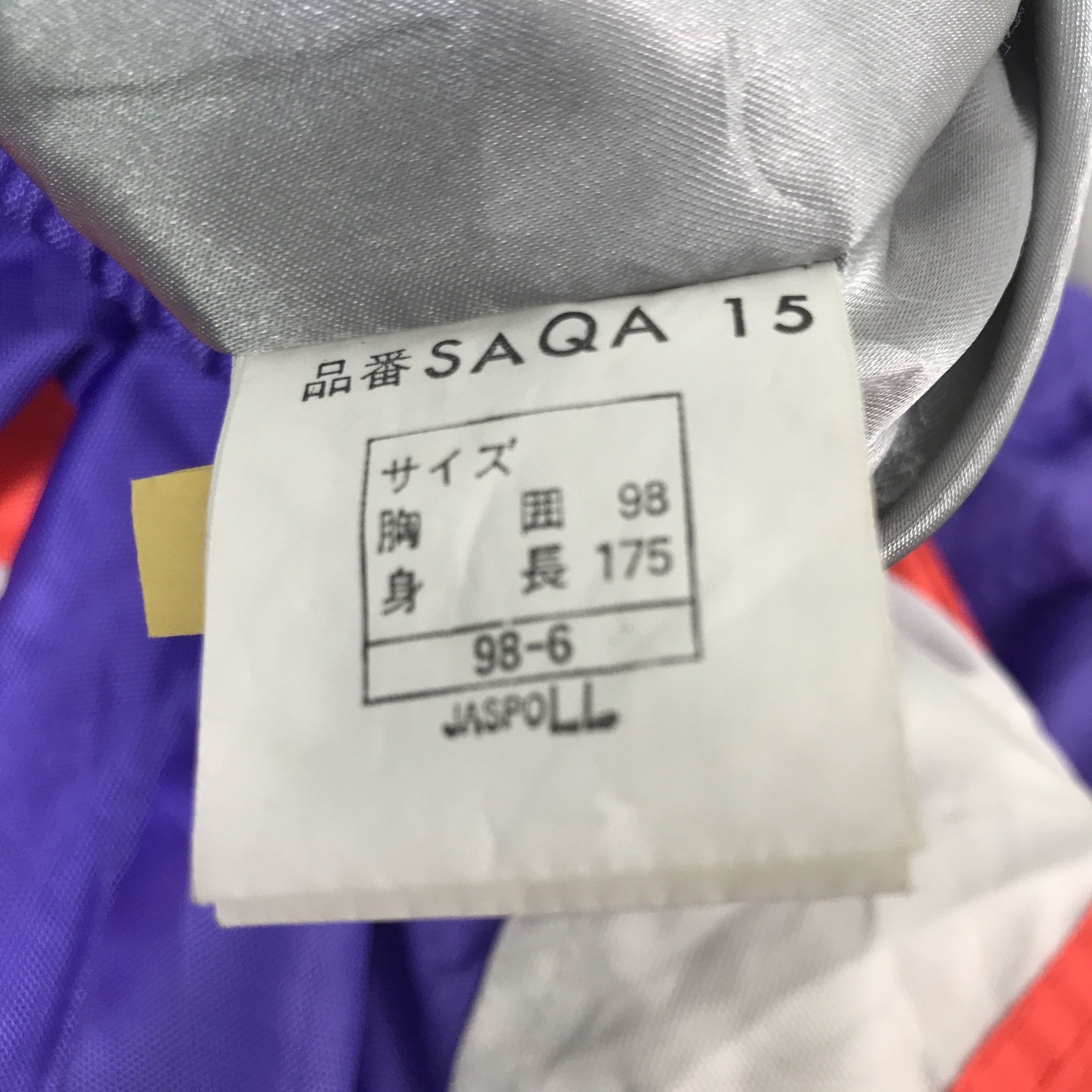 Asics × Vintage Vintage ASICS Crystal power Ski design Racing Jacket Size US L / EU 52-54 / 3 - 12 Thumbnail