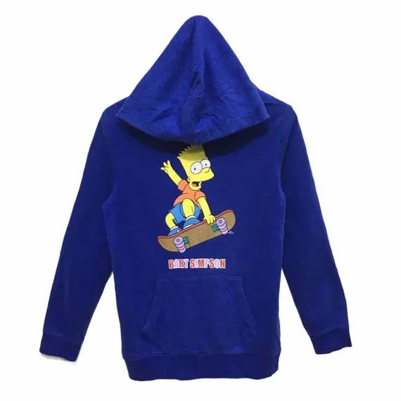 The Simpsons THE SIMPSONS Bart Simpson Hoodie Sweater Big Logo Cartoon Size US M / EU 48-50 / 2 - 1 Thumbnail