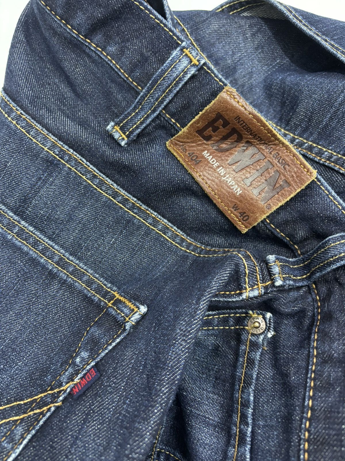 Kapital EDWIN No 404 MADE IN JAPAN BLUE DENIM JEANS Size US 40 / EU 56 - 12 Thumbnail
