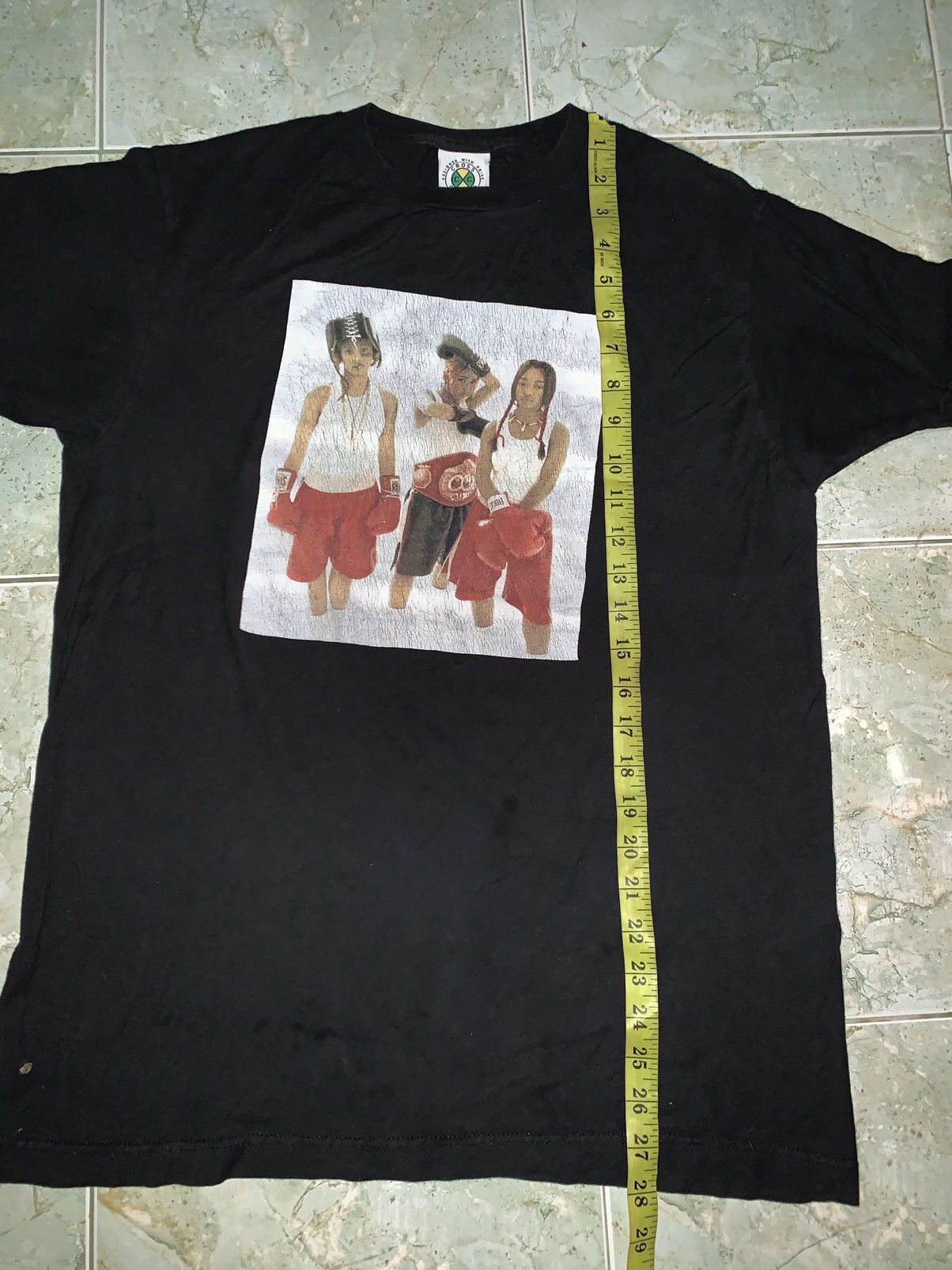 Vintage Vintage Cross Colours X TLC BAND T-shirt Size US M / EU 48-50 / 2 - 9 Thumbnail