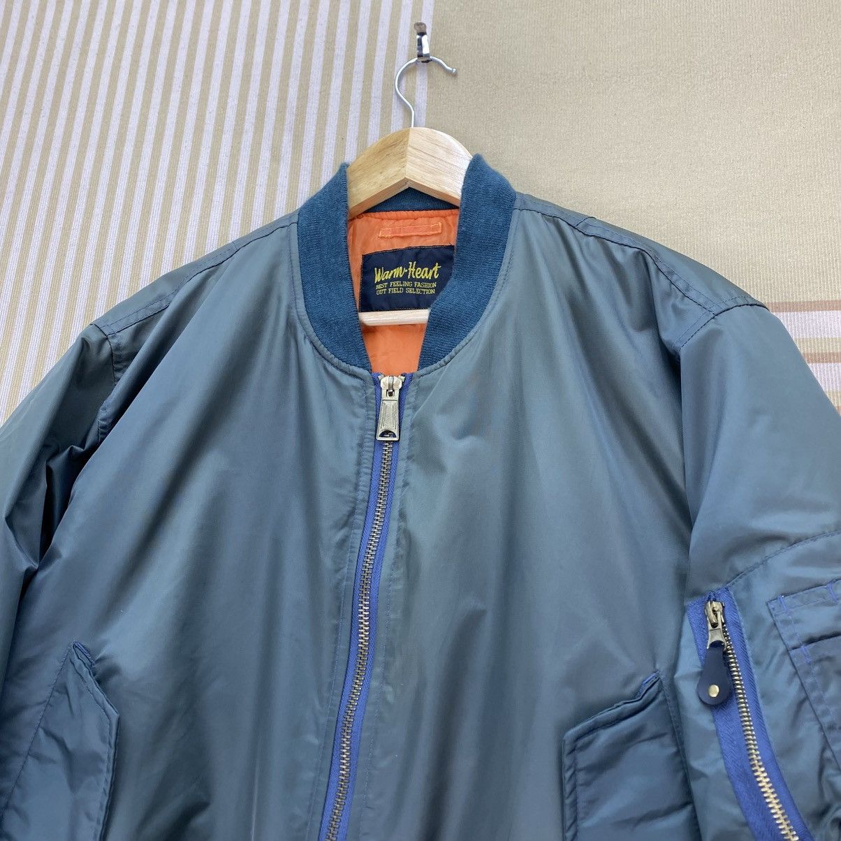 Japanese Brand 🌺Bomber Warm Heart Type Ma 1 Size US M / EU 48-50 / 2 - 3 Thumbnail